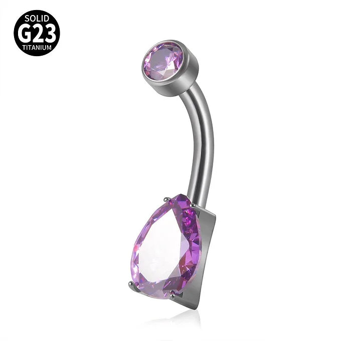 14G Hypoallergenic Belly Button Rings - Surgical Steel Navel Piercing Jewelry for Women | DL049 | Perfect for Everyday Wear, Parties & Beach Outfits