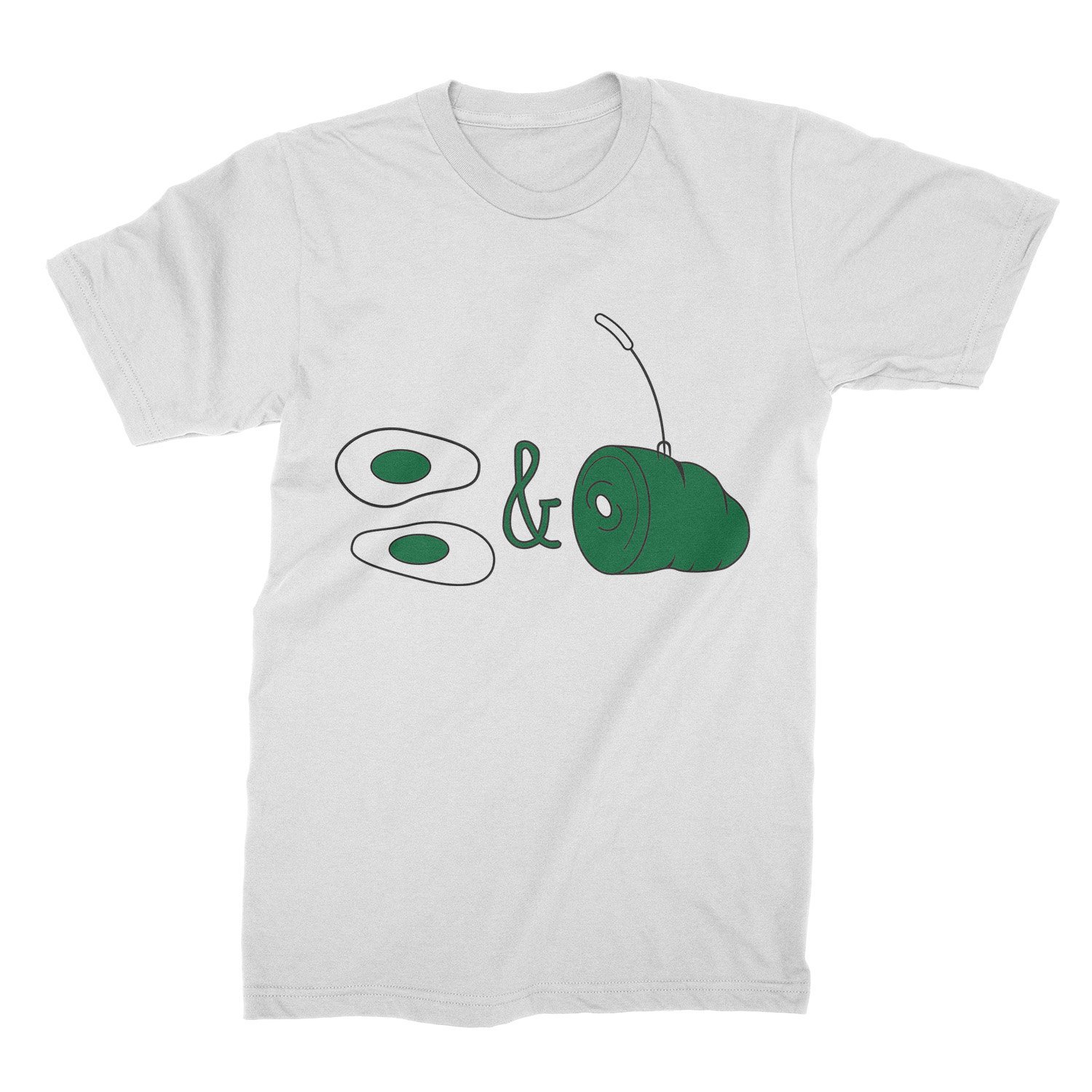Green Eggs and Ham T-Shirt | Dr. Seuss Inspired Graphic Tee | Funny Book Lover Gift | Perfect for Reading Events & Costume Parties