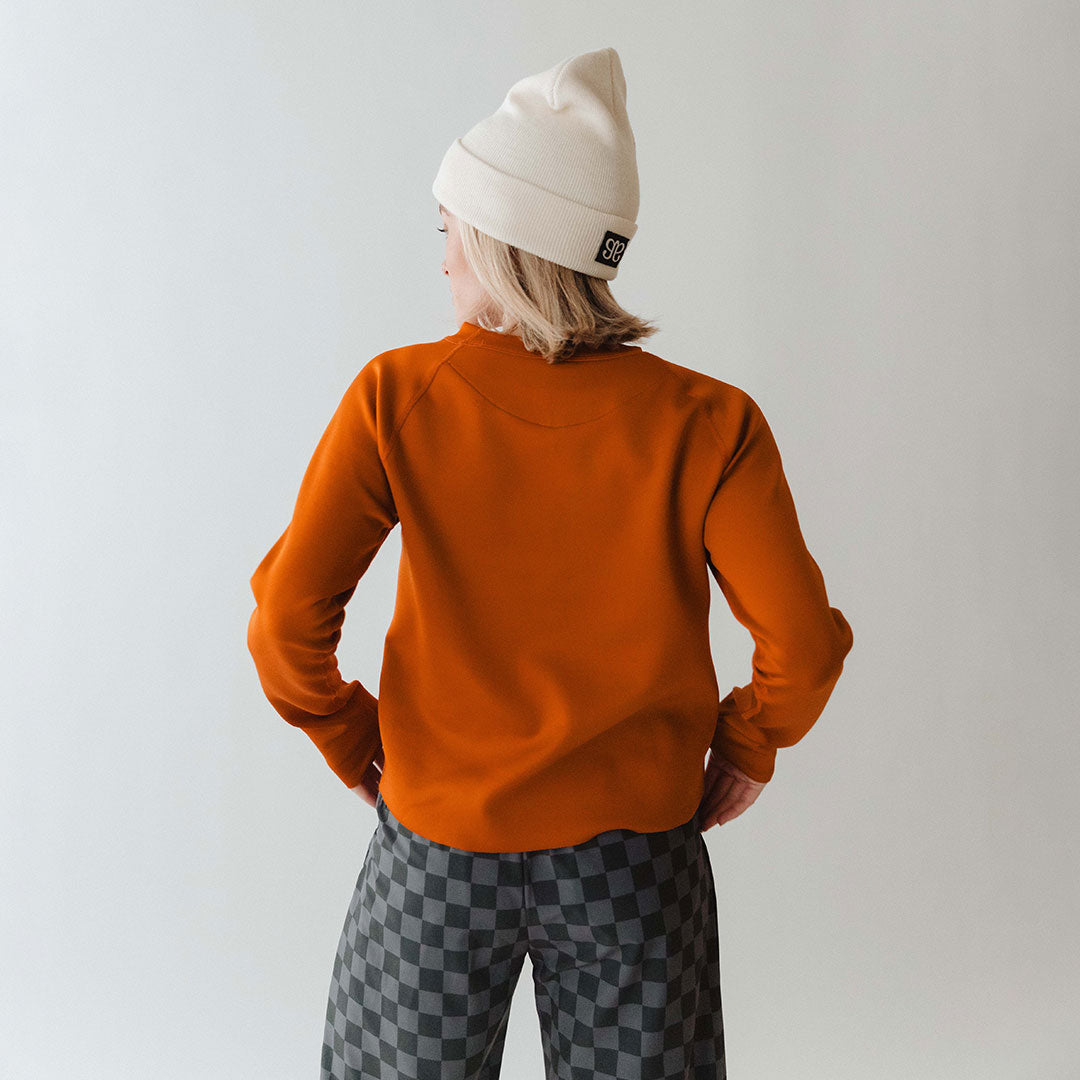 Texas Burnt Orange Neo Sweatshirt - Soft Vintage Pullover Hoodie for Men & Women | Perfect for Game Day, Tailgating & Casual Wear