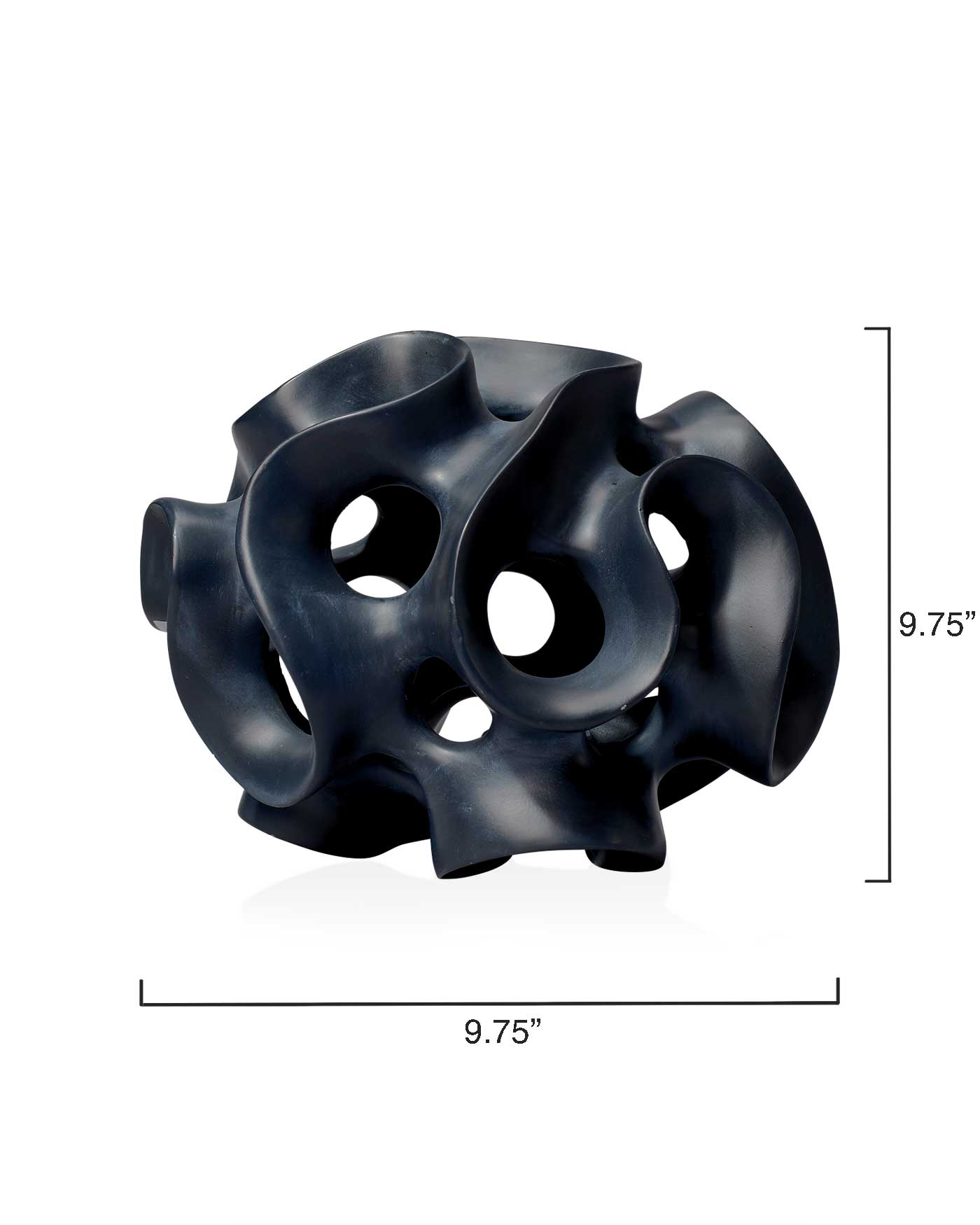 Elegant Black Ribbon Sphere - Stylish Home Decor for Parties, Weddings & Gift Wrapping | Perfect for DIY Crafts & Event Styling