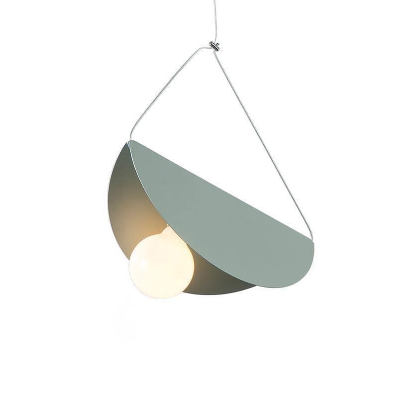 Modern Glider Pendant Light - Sleek Hanging Fixture for Kitchen Island, Dining Room & Bedroom - Adjustable Height LED Chandelier with Industrial Design