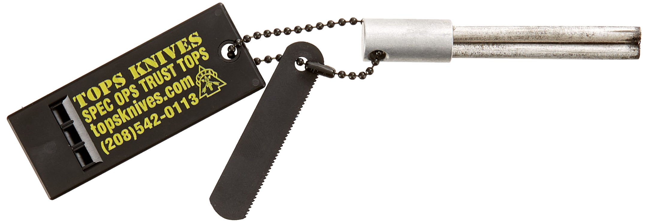 TOPS Lite Trekker Survival Knife - High Carbon Steel Blade, Ergonomic Handle for Outdoor Adventures, Hunting, and Camping - Perfect for Bushcraft, Hiking, and Emergency Preparedness