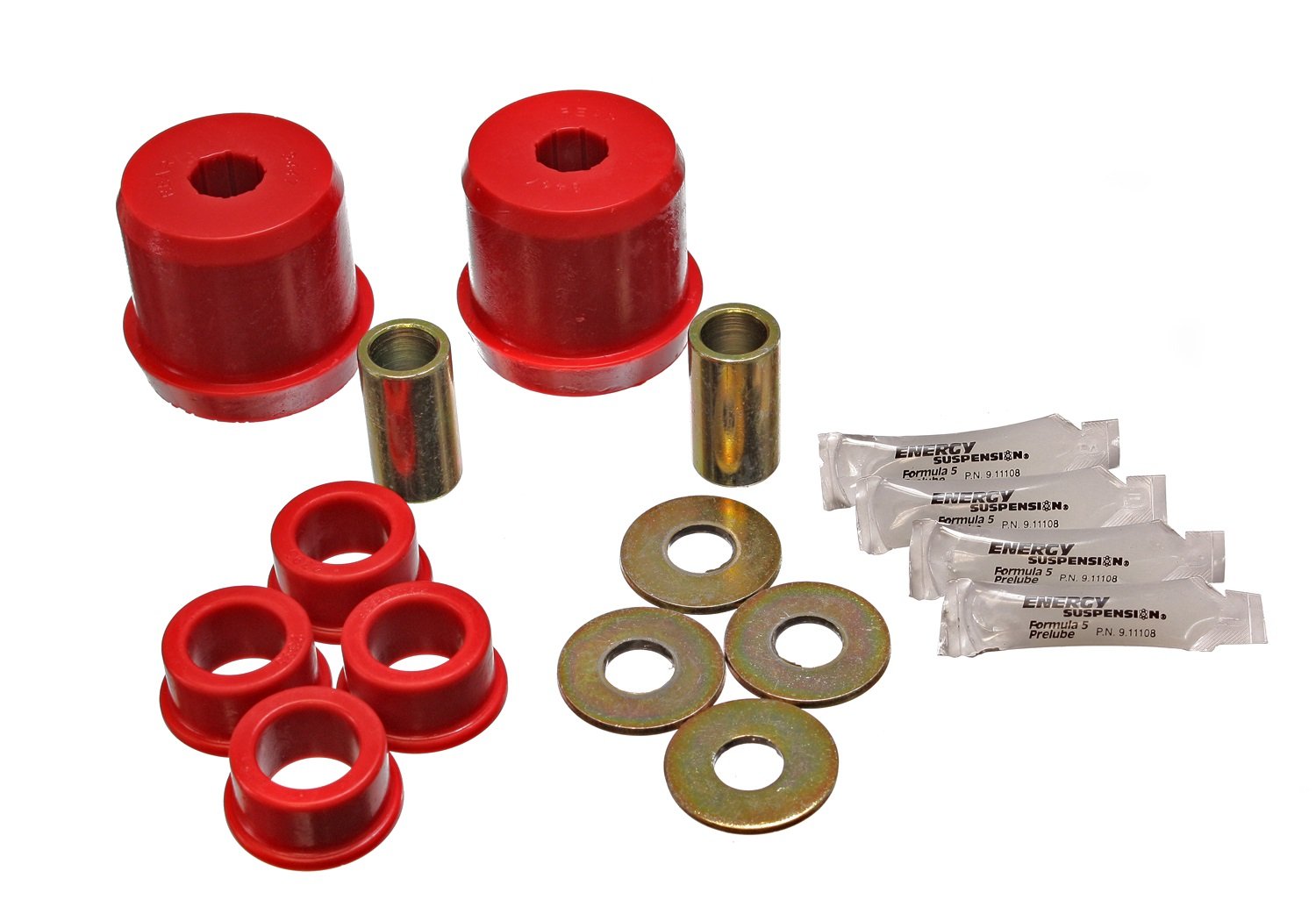 Energy Suspension Control Arm Bushing Set - 7.3118R - High Performance Polyurethane Bushings for Improved Handling & Ride Comfort - Perfect for Off-Road, Racing & Daily Driving Vehicles