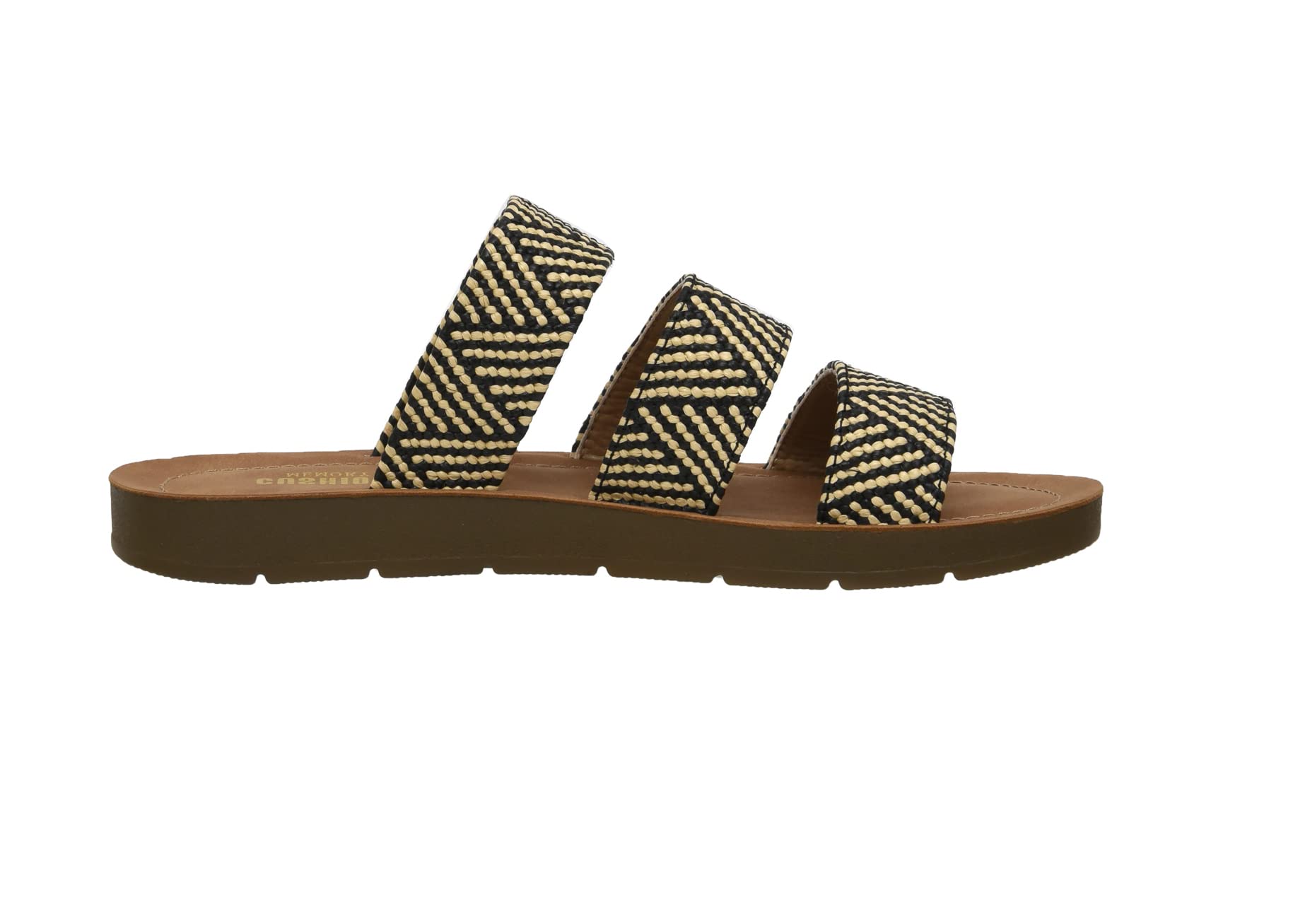 CUSHIONAIRE Women's Comfortable Sandals with Arch Support - Lightweight & Cushioned for Walking, Beach, Travel, and Everyday Wear