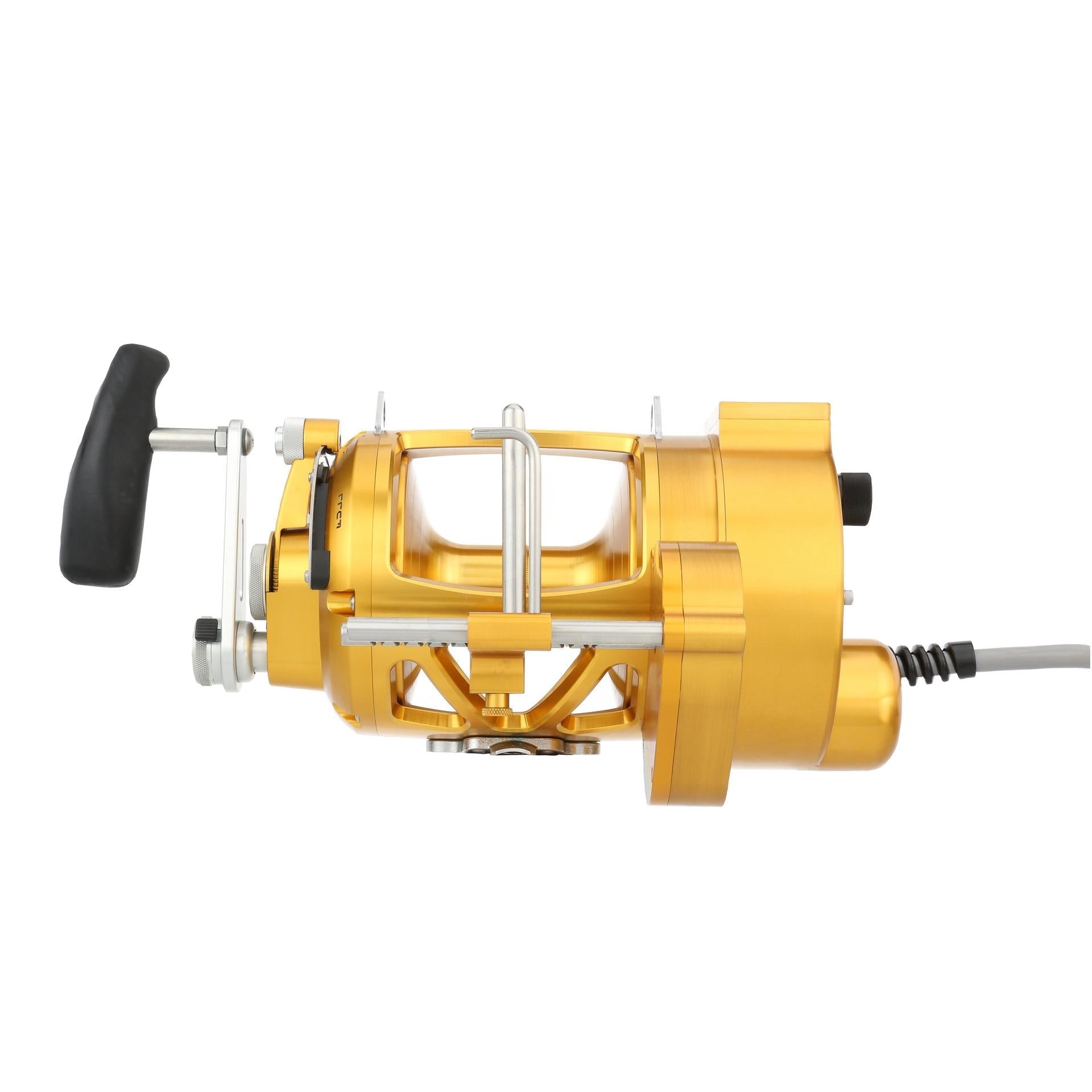 International® VI Autostop Electric Fishing Reel - Saltwater & Freshwater Spinning Reel with Auto-Stop Technology for Bass, Trout, and Catfish Fishing