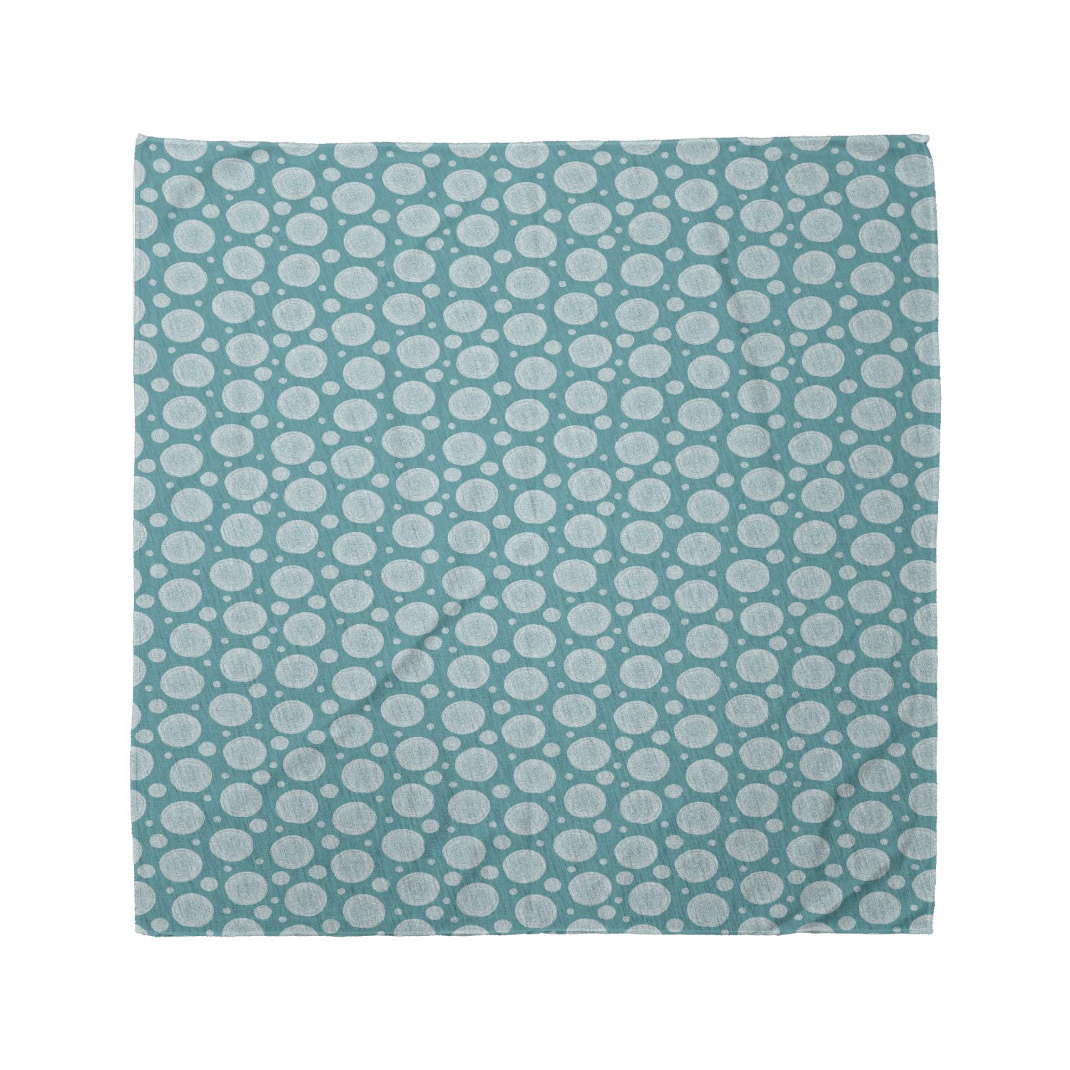 Ambesonne Abstract Bandana - Spiral Dots Mosaic Pattern Unisex Head Neck Scarf for Men & Women | Fashion Accessory for Outdoor Activities, Concerts, and Everyday Wear