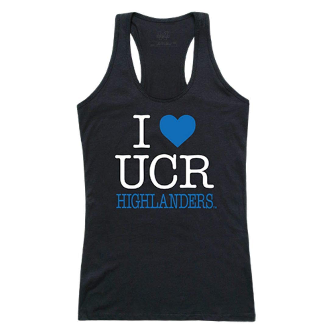 University of California UC Riverside The Highlanders Women's Love Tank Top Tee T-Shirt - Black | Casual Wear, School Spirit, College Fan Apparel, Campus Fashion, Gift for Students