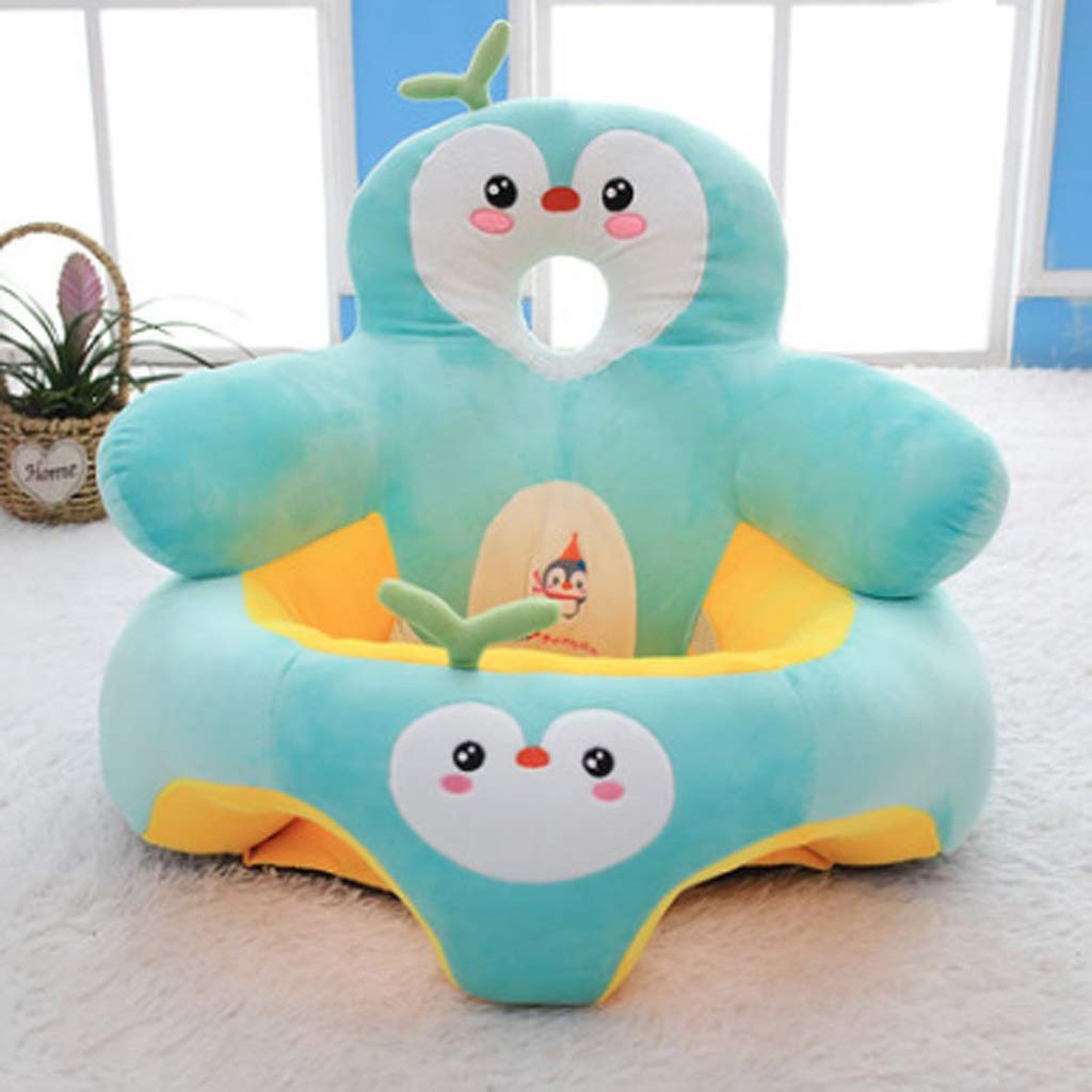 Custom Made Colorful Plush Baby Feeding Sofa with Pig Stuffed Toy - Soft Infant Support Seat & Learning Chair for Toddlers - Perfect Nursery Gift for Newborns (Color B) - Ideal for Breastfeeding, Playtime & Early Development