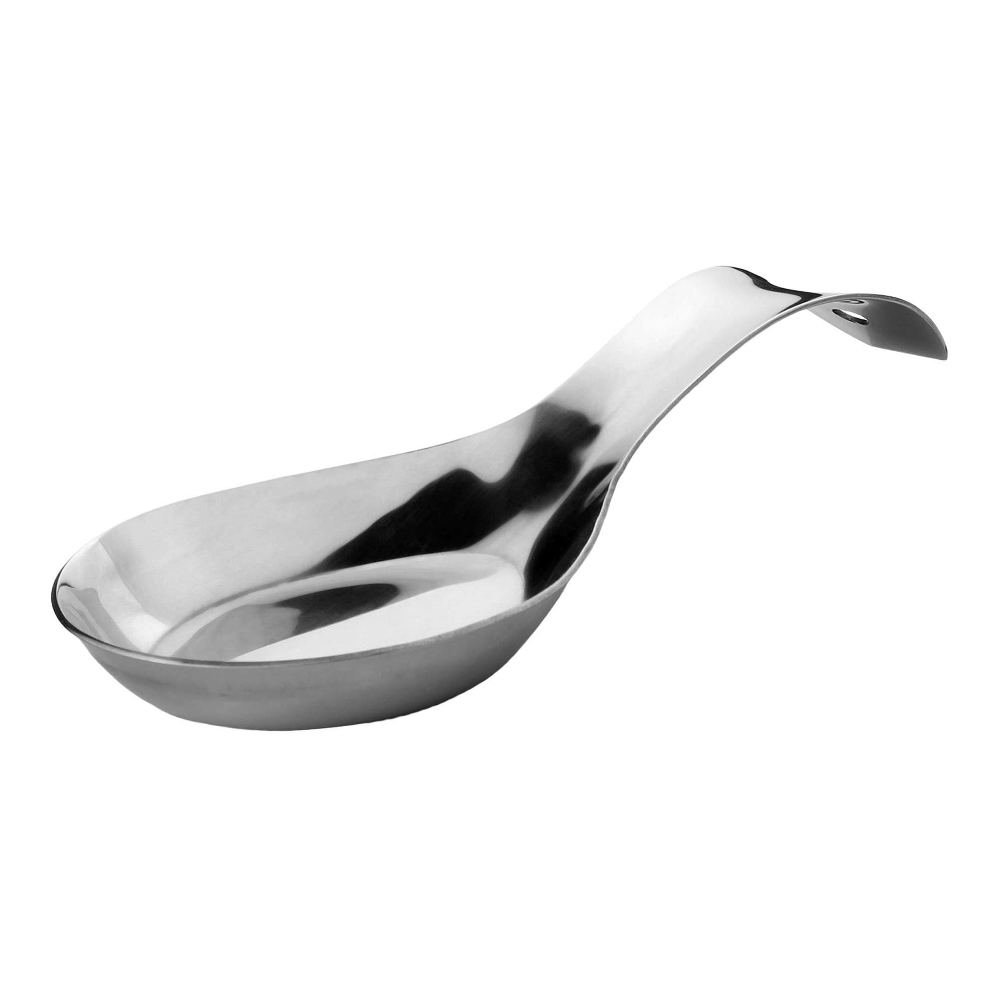 Stainless Steel Spoon Rest for Cooking & Serving - Large Size (Pack of 1) | Durable Kitchen Utensil Holder | Perfect for Stovetop, Countertop & Dining Table Use