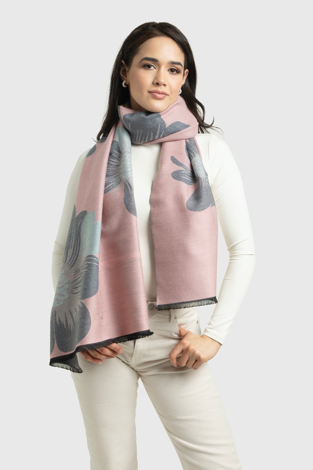 Reversible Garden Scarf for Women - Lightweight Fashion Wrap for Outdoor Activities, Gardening, Hiking & Travel - Stylish & Comfortable Accessory