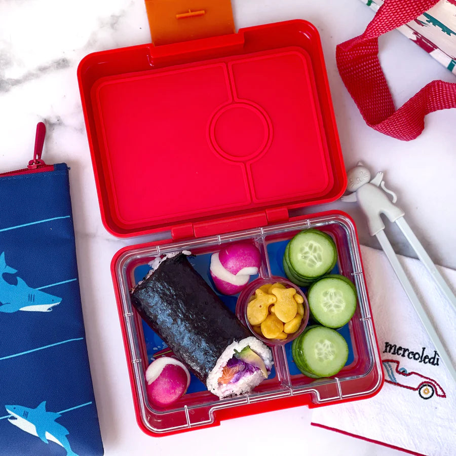 Yumbox Snack Size Bento Box - Leak-Proof Kids Lunch Box with 5 Compartments | Perfect for School, Picnics & On-the-Go Healthy Snacks