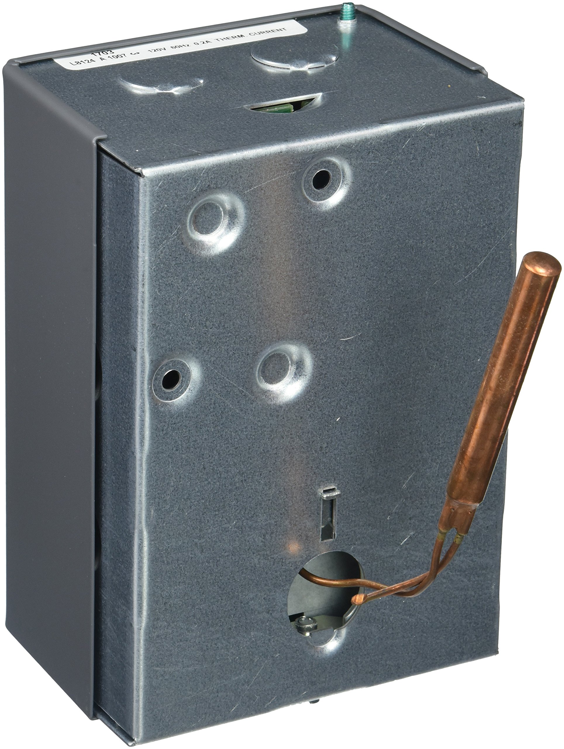 Honeywell L8124A-1007 Triple Aquastat Vertical Case Relay for Oil Heating Systems - 1.5
