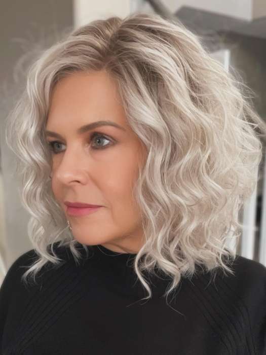 Alexandria Synthetic Lace Front Wig with Mono Part - Soft & Natural Looking Hairpiece for Women | Perfect for Cosplay, Daily Wear & Special Occasions