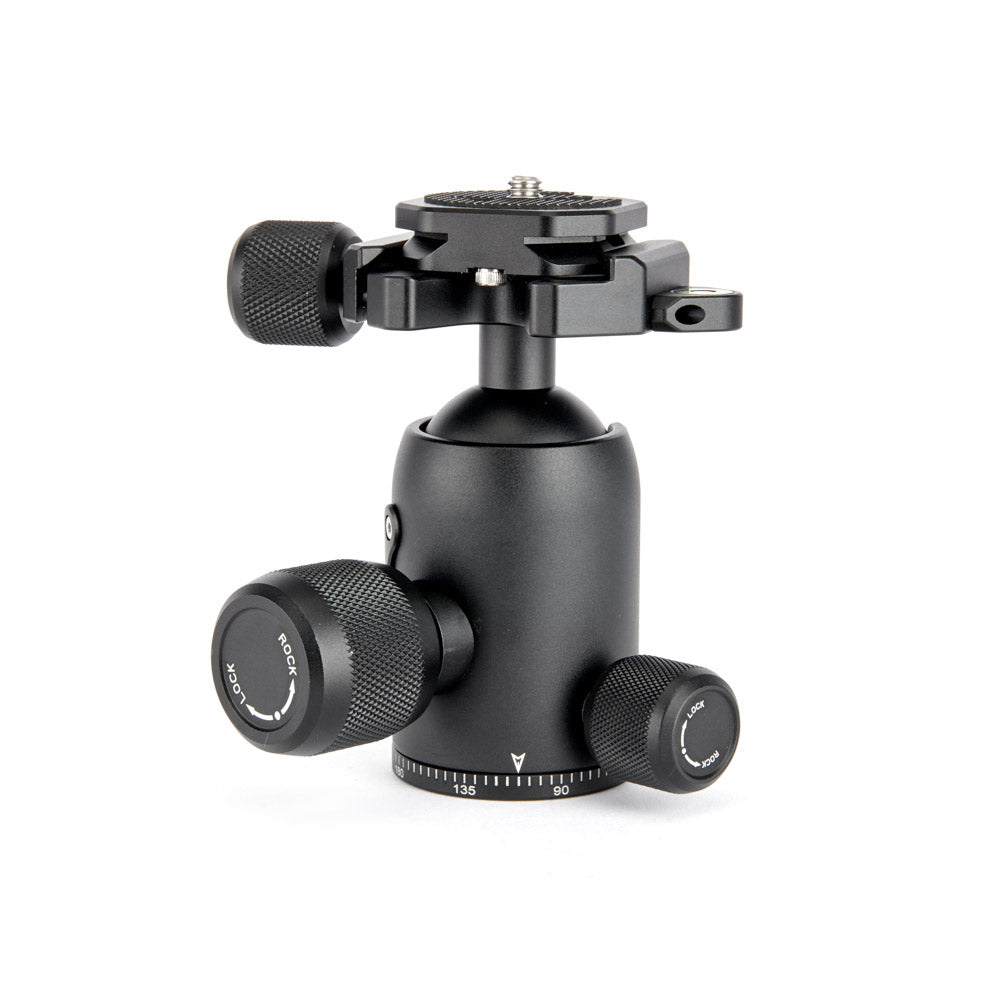 AirHed Vu Tripod Ball Head with Twist Plate Lock - Quick Release Mount for DSLR Cameras - Perfect for Photography, Videography & Travel Shoots