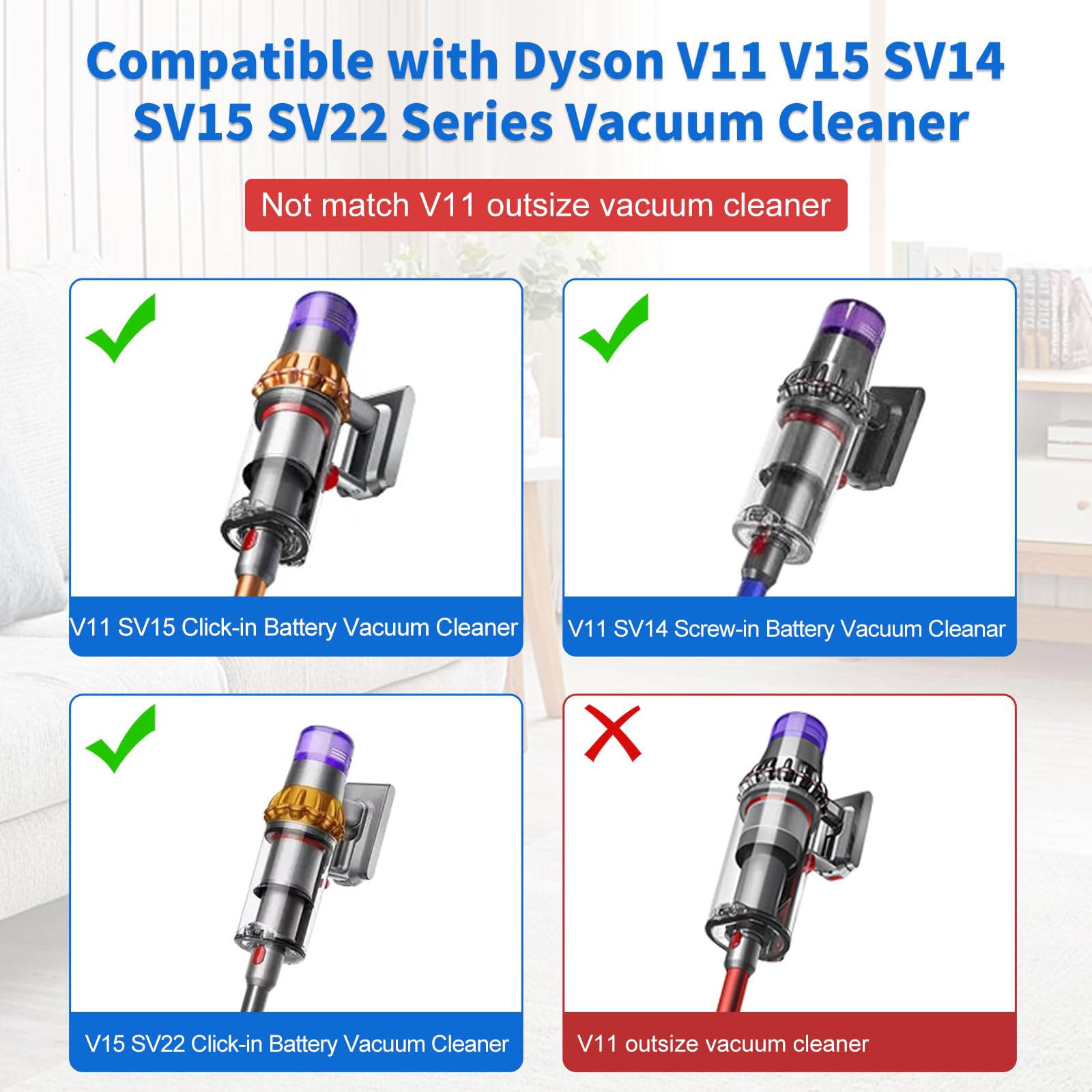 Dyson V11 V15 SV14 SV15 SV22 Vacuum Cleaner Dust Bin Top Fixed Sealing Ring Replacement | Dust Bucket & Dirt Cup Repair Accessories | Perfect for Home Cleaning & Vacuum Maintenance