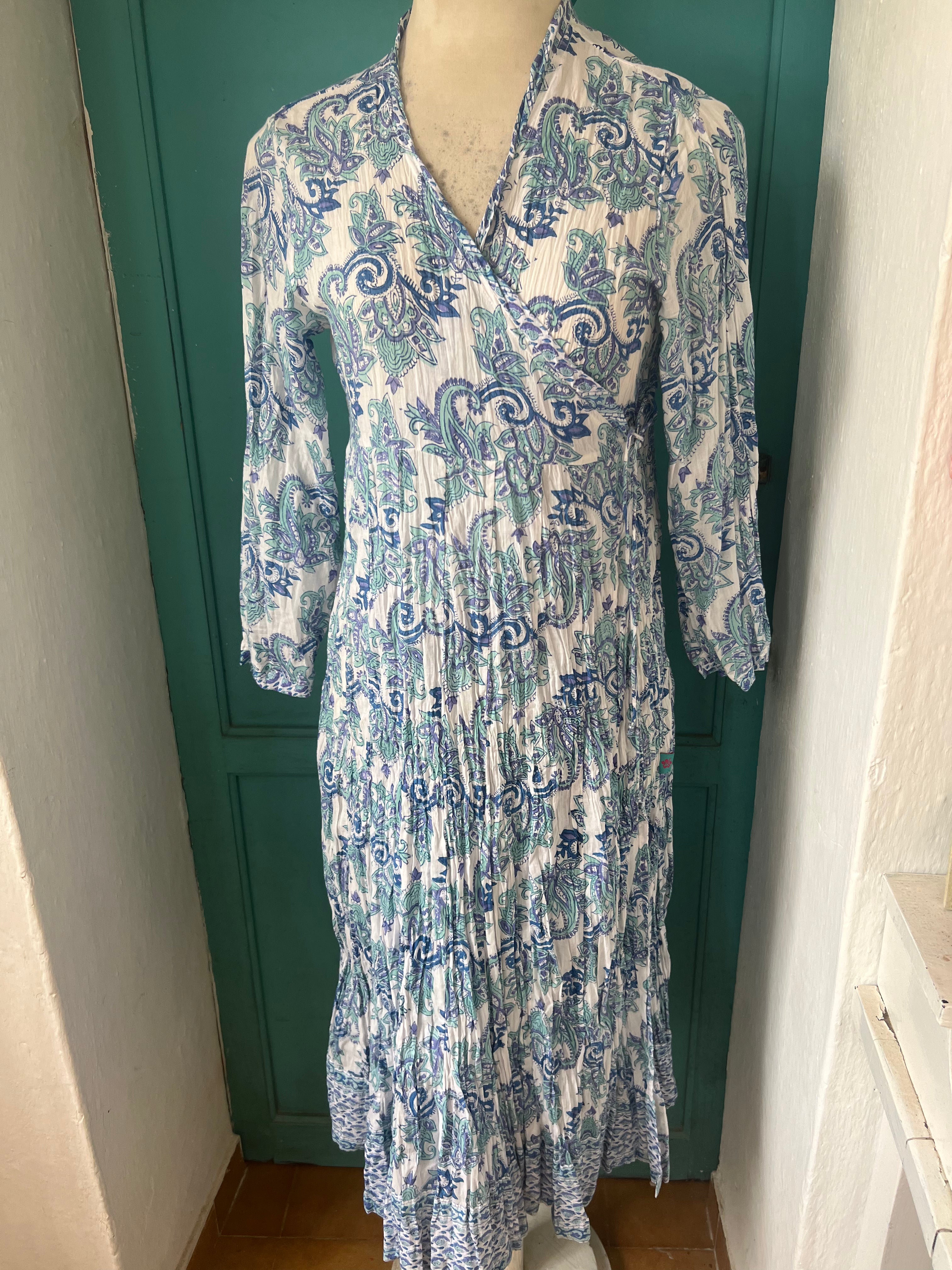 Elegant Wrap Dress for Women - Flattering & Comfortable Summer Dress for Casual, Office & Special Occasions