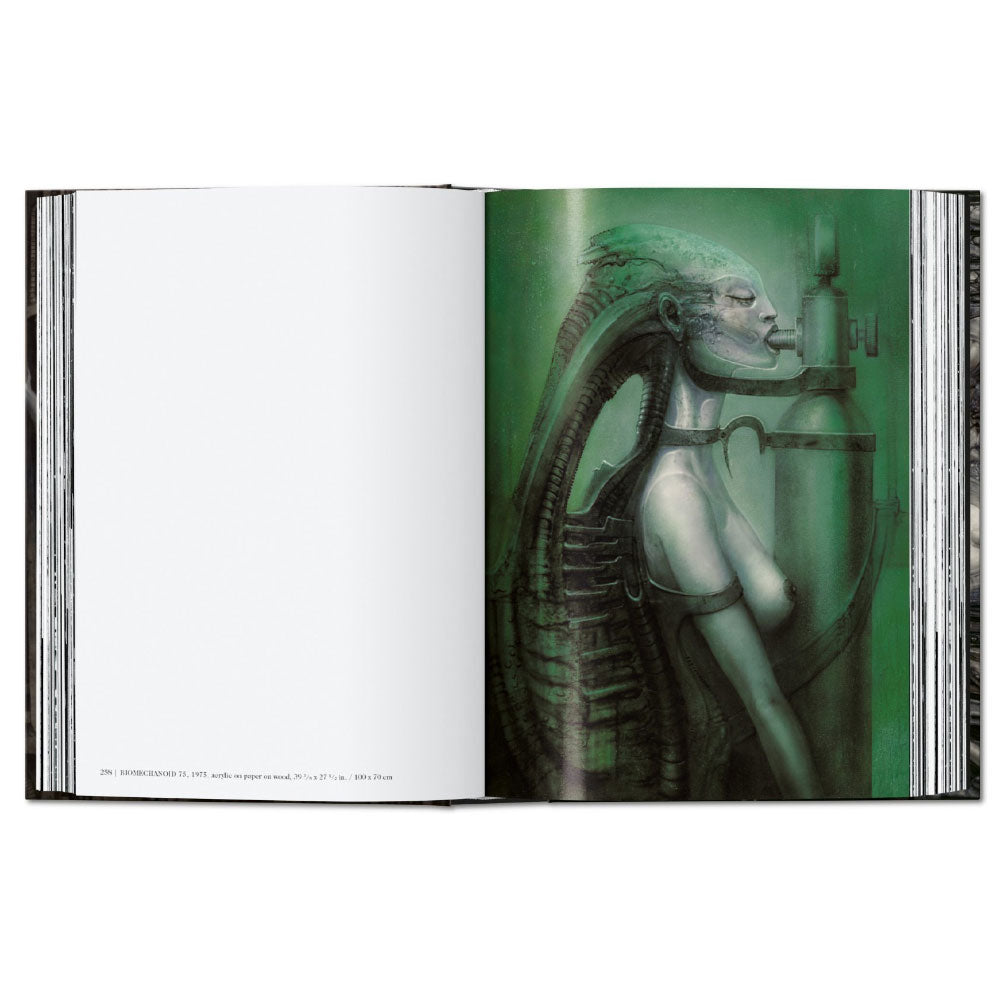 HR Giger 40th Anniversary Edition - Art Book Collection - Surrealist Art & Fantasy Illustrations - Perfect for Art Lovers, Collectors & Home Decor