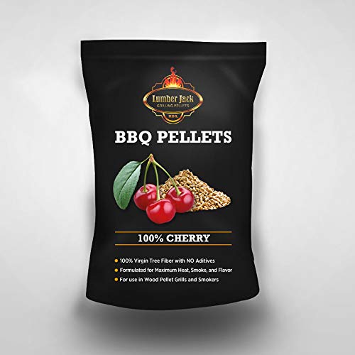 Cherry BBQ Pellets 10lb - 100% Natural for Smoking & Grilling