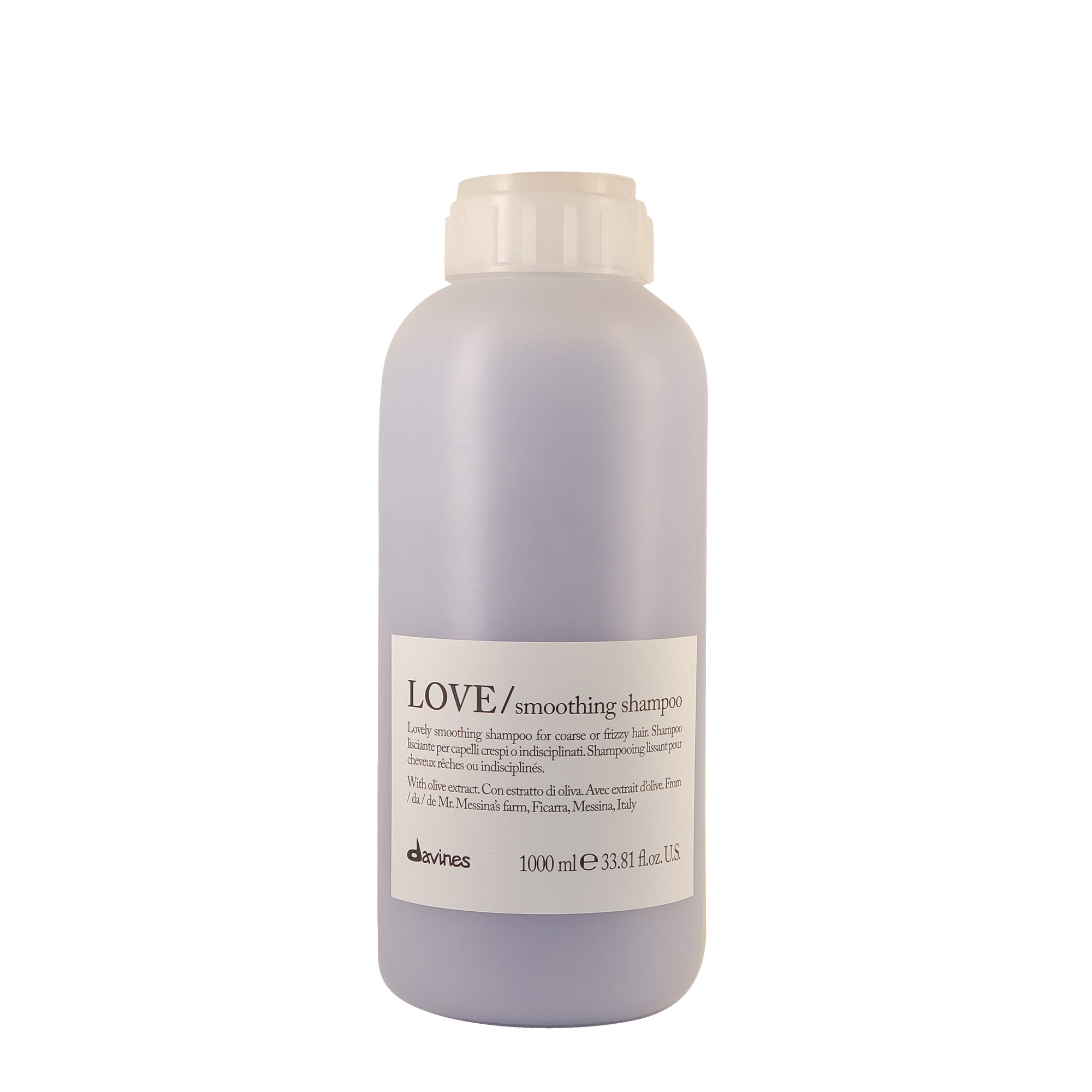 Davines Love Smoothing Liter Duo - Hydrating & Smoothing Hair Care Set for Frizz Control & Shine - Perfect for Daily Use & Salon-Quality Results at Home