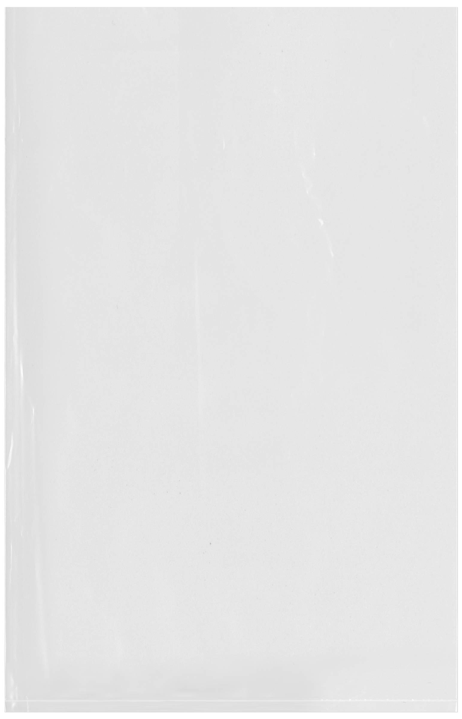 Plymor 2 Mil Clear Flat Open Plastic Poly Bags - 9