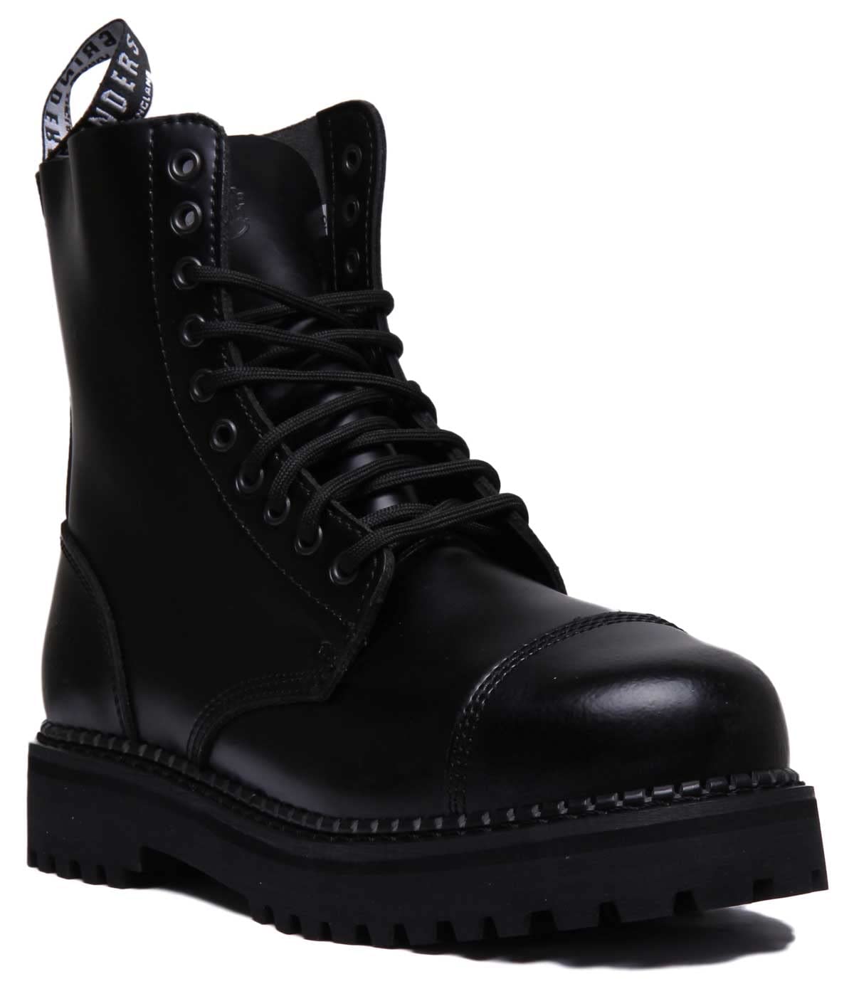Men's Bulldog Leather Work Boots - Durable & Comfortable for Construction, Hiking & Outdoor Work