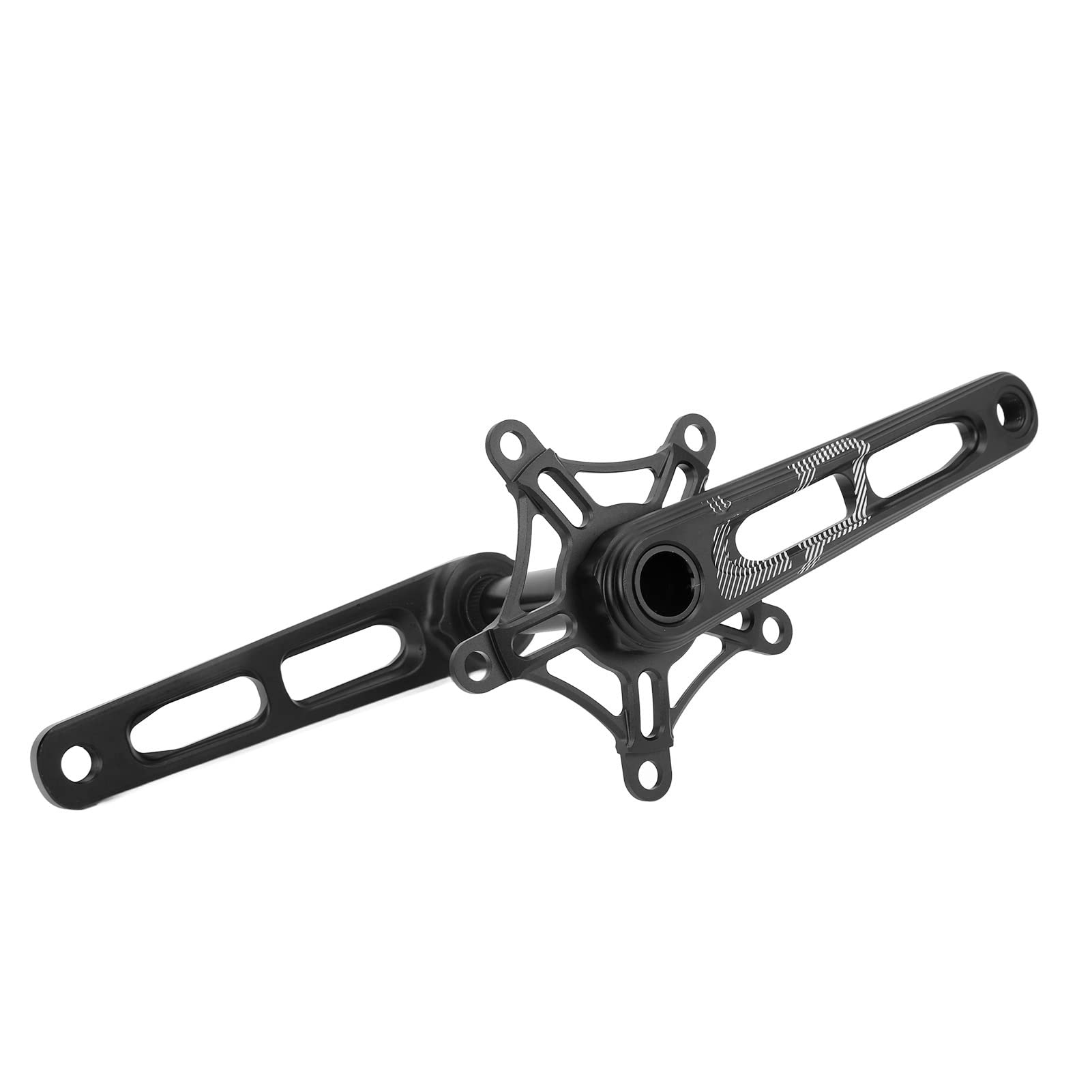 SPYMINNPOO LP Litepro Folding Bike Crankset - 130 BCD Aluminum Alloy CNC Hollow Crankset for Road & Mountain Bikes | Lightweight & Durable Cycling Component for Commuting, Fitness & Outdoor Adventures