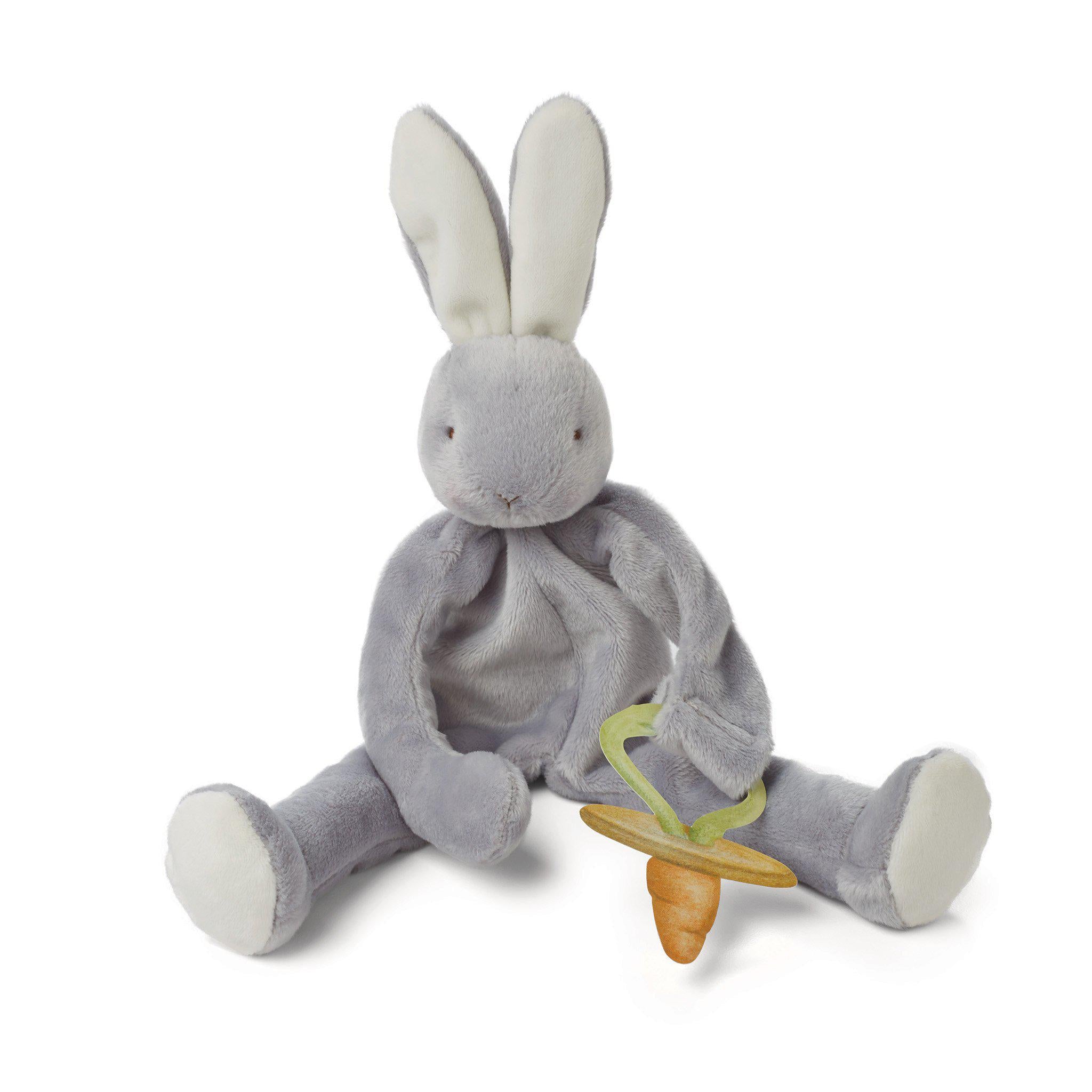 Bloom Bunny Lovies Baby Gift Set - Soft Plush Toy for Newborns & Toddlers - Perfect for On-the-Go Comfort, Nursery Decor, and First Birthday Gifts
