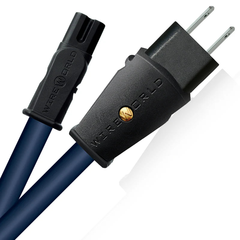 Wireworld Stratus™ 10 Shielded Mini Power Conditioning Cord - Premium Audio Power Cable for Home Theater & Hi-Fi Systems - Perfect for 4K TVs, Gaming Consoles & High-End Audio Equipment
