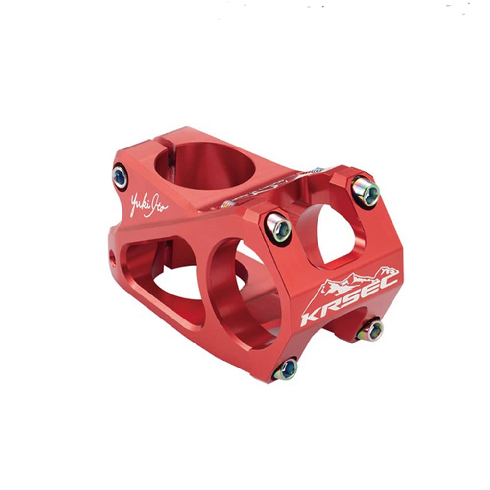 PZAMA 50mm Mountain Bike Stem - Full CNC Aluminum Alloy Hollow MTB Stem 31.8x28.6x45mm - Short Bicycle Stem for Road & Mountain Bikes - Perfect for Trail Riding, Commuting and Performance Cycling