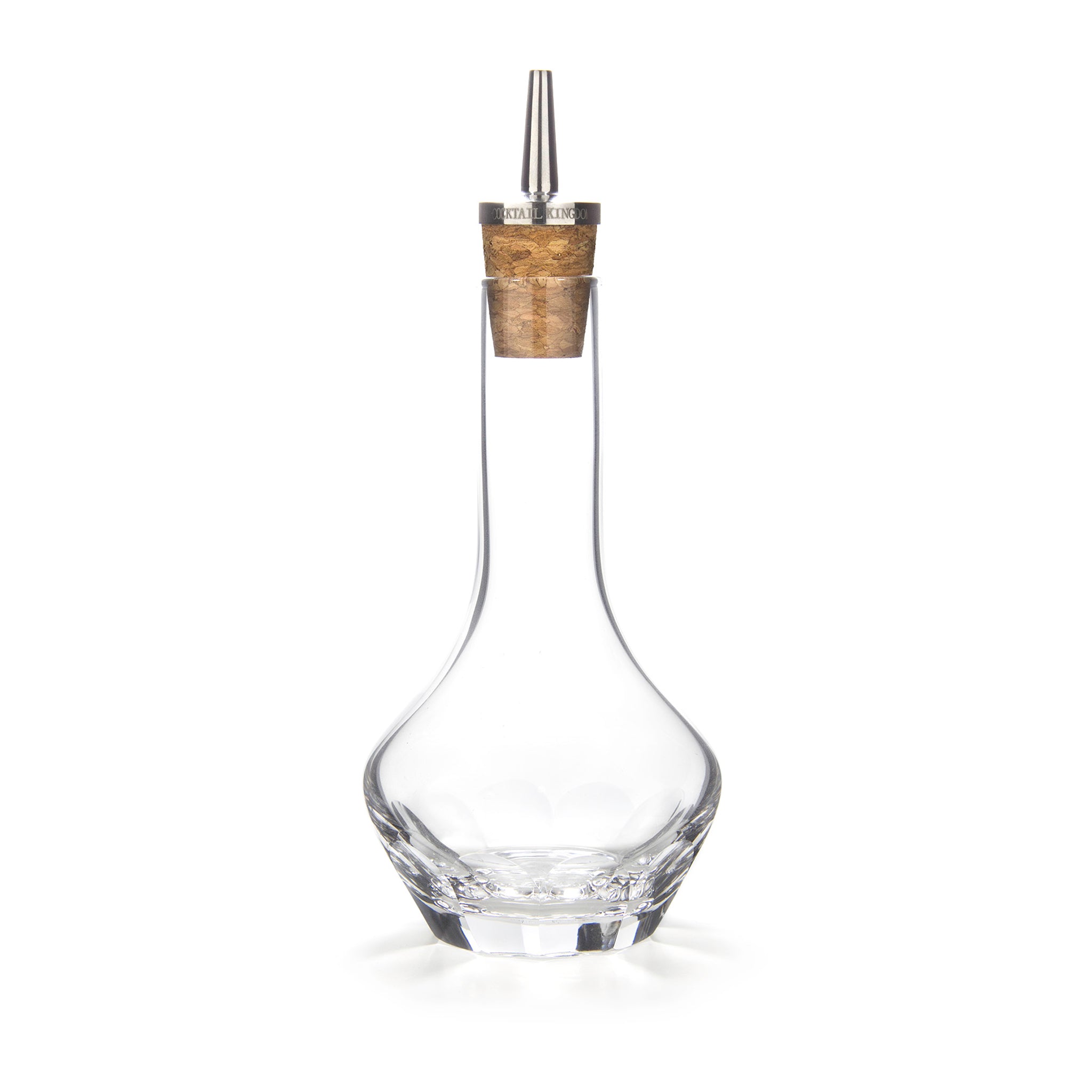 Premium Stainless Steel Beveled Bitters Bottle with Dasher Top - 100ml (3.4oz) - Perfect for Cocktail Making, Home Bar & Professional Bartending Use