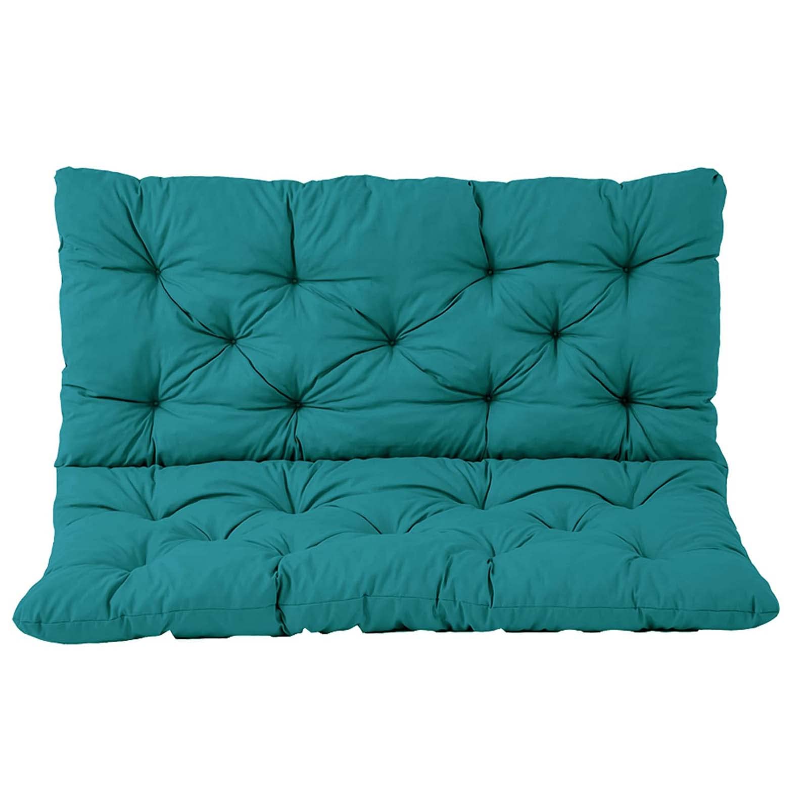 FGYAHOKN Outdoor Bench Cushion with Backrest - Waterproof Garden Swing Seat Cushion Replacement - Patio, Backyard & Porch Furniture Cushion for Comfortable Relaxation
