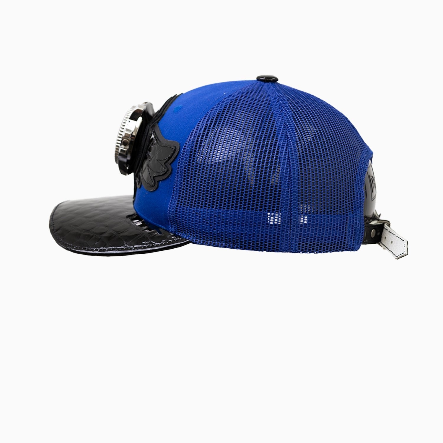 Breyer's Buck 50 Wool Trucker Hat with Leather Visor - Classic Wool Baseball Cap for Men & Women - Perfect for Outdoor Activities, Hiking, and Casual Wear