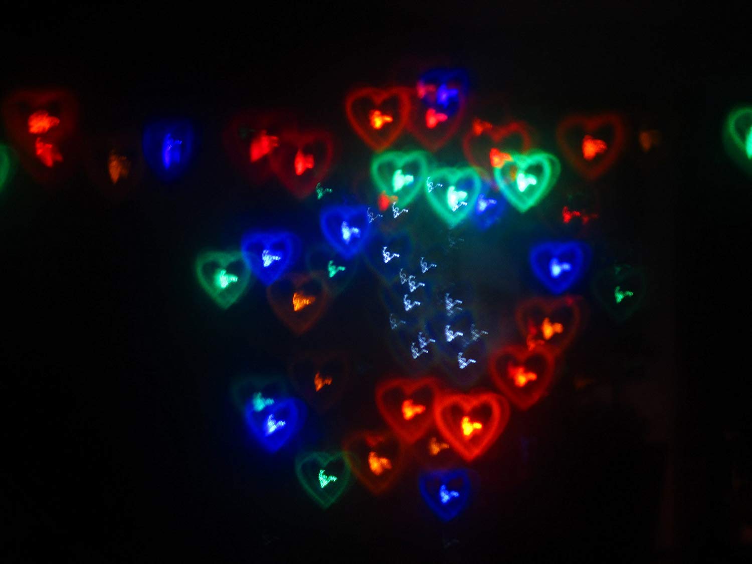 10 Packs 3D Heart-Shaped Cardboard Glasses for Special Effects - Perfect for Music Festivals, Parties, Bars, Fireworks, Holiday Lights & Concerts | Fun Accessories for Nightlife & Events