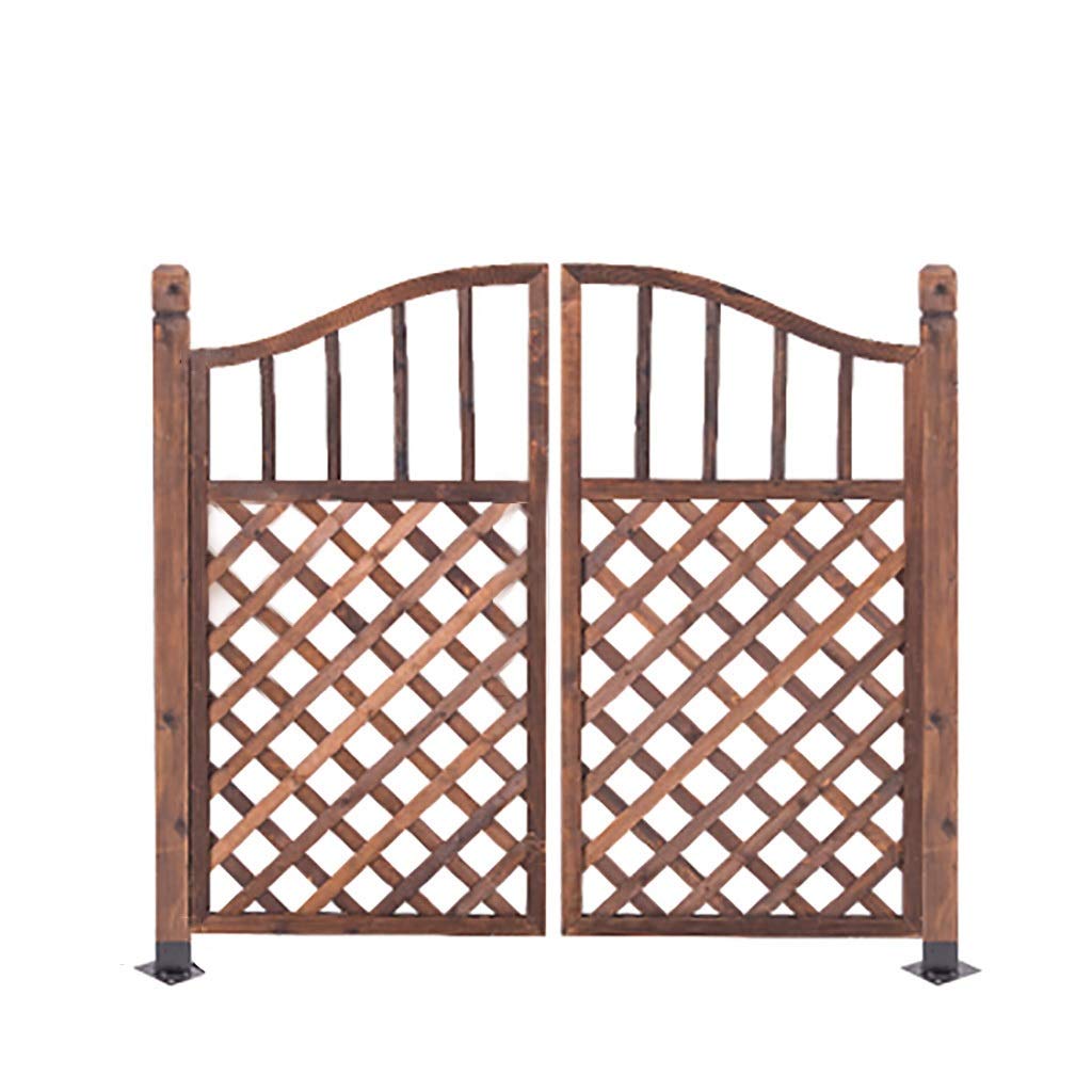 QBZS-YJ Natural Solid Wood Garden Fence - 47