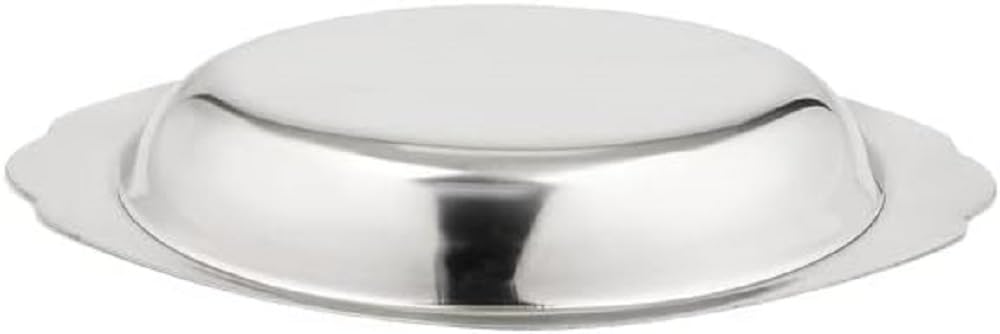 TrueCraftware 8 oz Stainless Steel Oval Au Gratin Dish Set of 6 - 0.63mm Thick Casserole Dishes for Baking, Banana Splits & Individual Servings | Perfect for Restaurants, Catering & Home Cooking