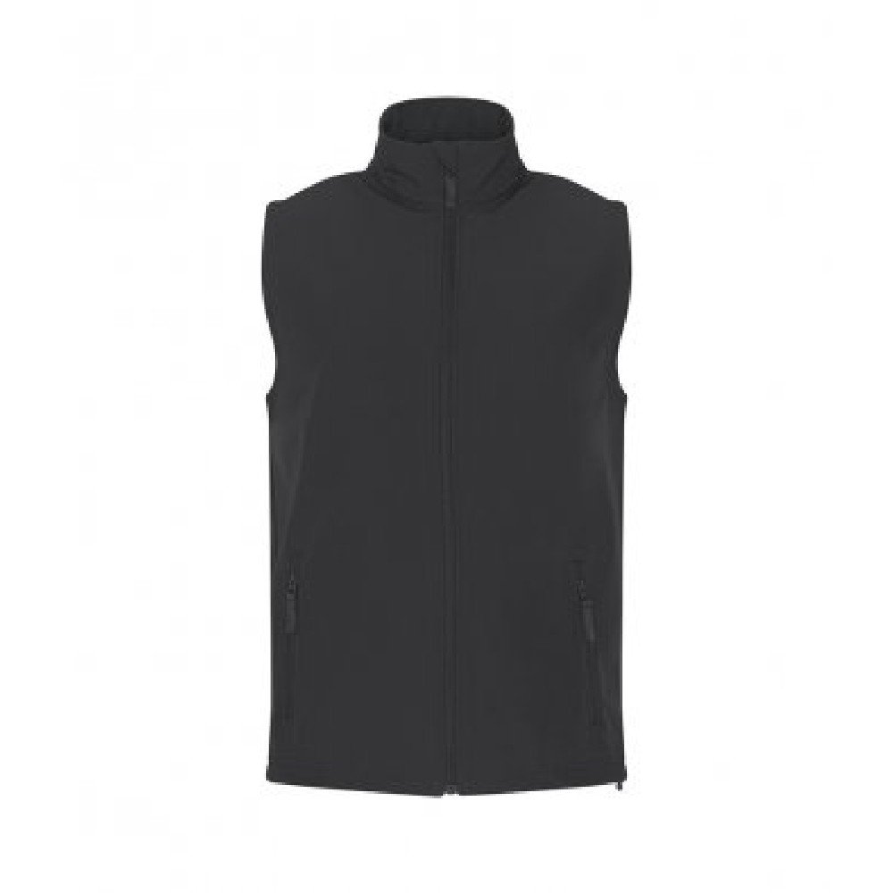 Men's Professional Soft Shell Vest - Lightweight, Waterproof & Windproof for Outdoor Activities, Hiking & Running
