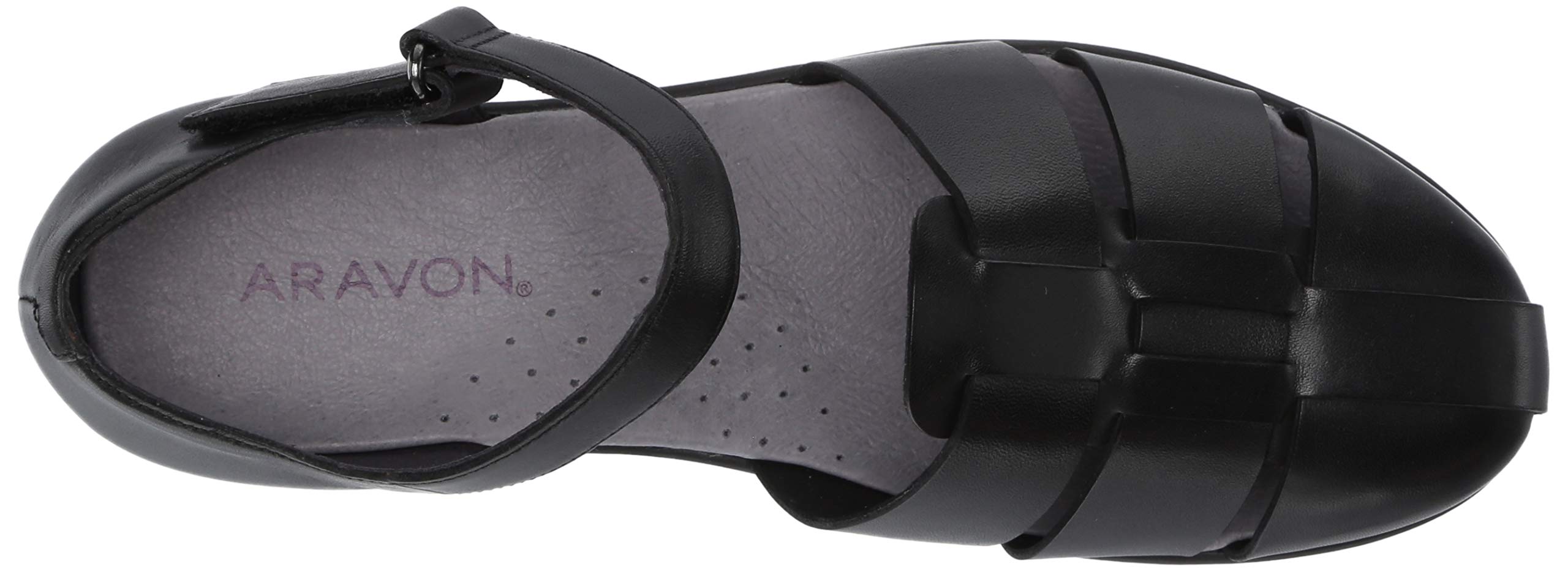 Aravon Women's Josie Two Piece Ballet Flat - Comfortable Slip-On Shoes for Work, Travel & Casual Wear