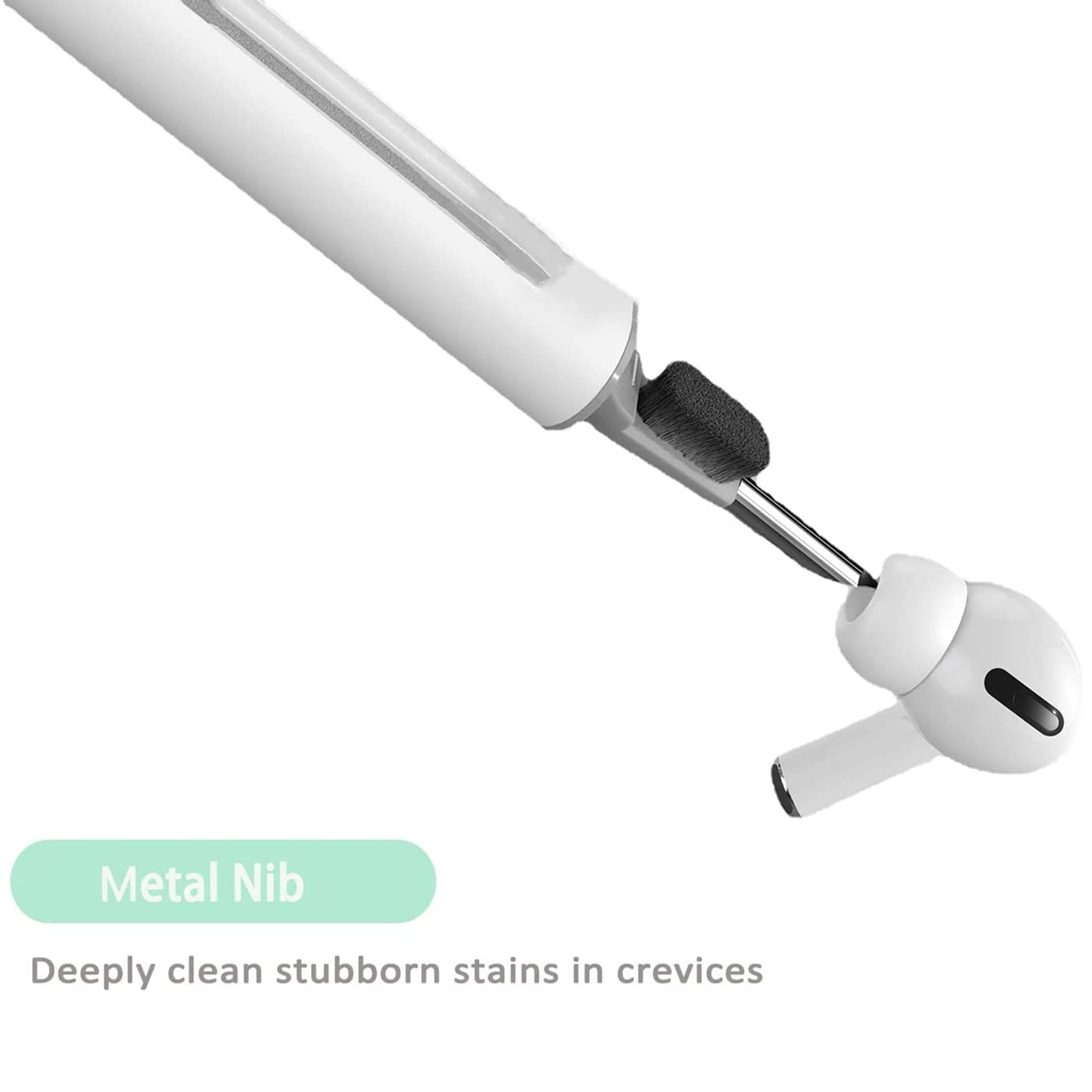 2024 Bluetooth Headset Cleaning Kit - Multifunctional Earphone Cleaner Pen for Dust Removal in Headphones, Earbuds, Camera Lens & Mobile Phone | Portable Cleaning Tool for Electronics Maintenance & Travel Use
