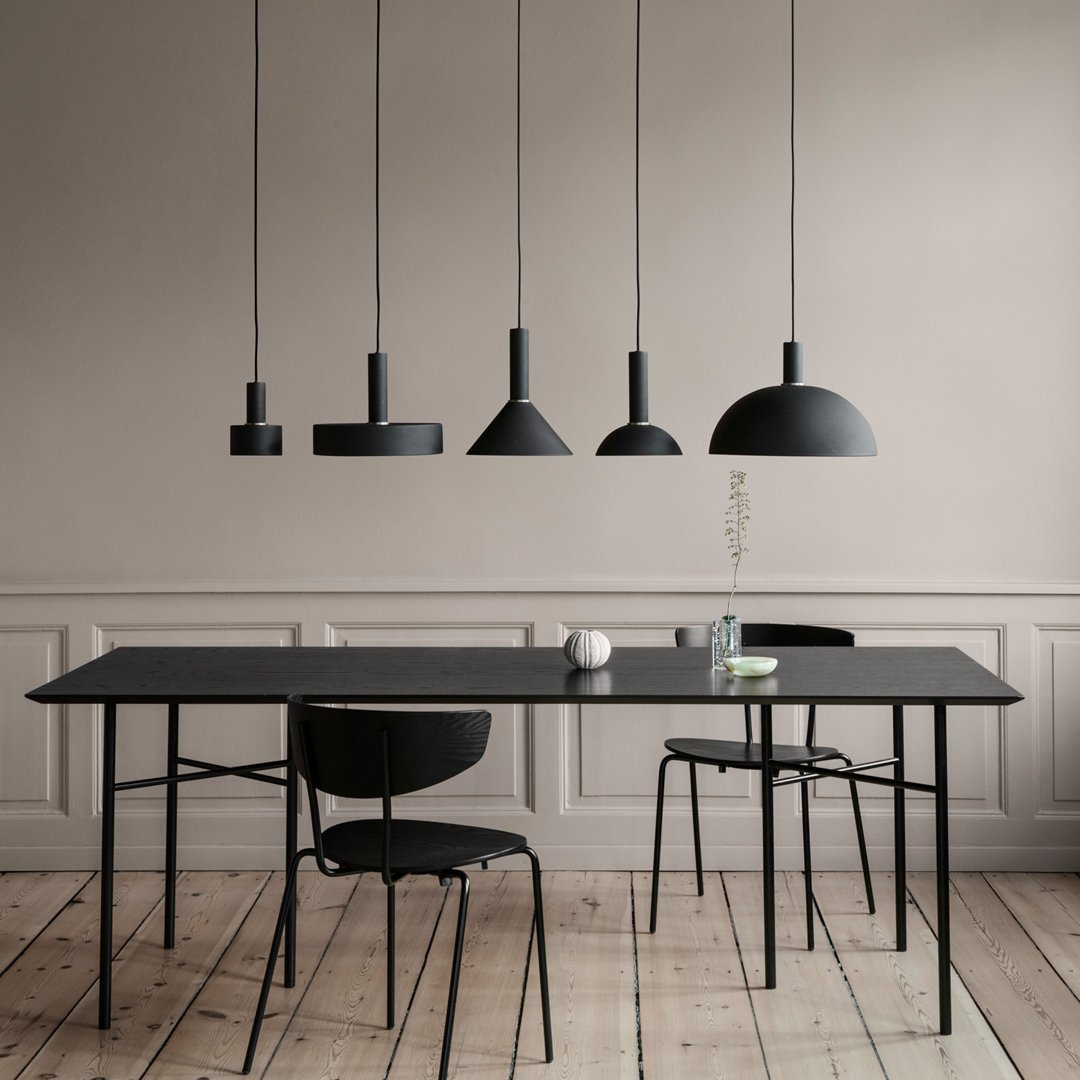 Ferm Living Cone Shade Collection - Modern Pendant Lighting for Dining Room, Bedroom & Living Room Decor