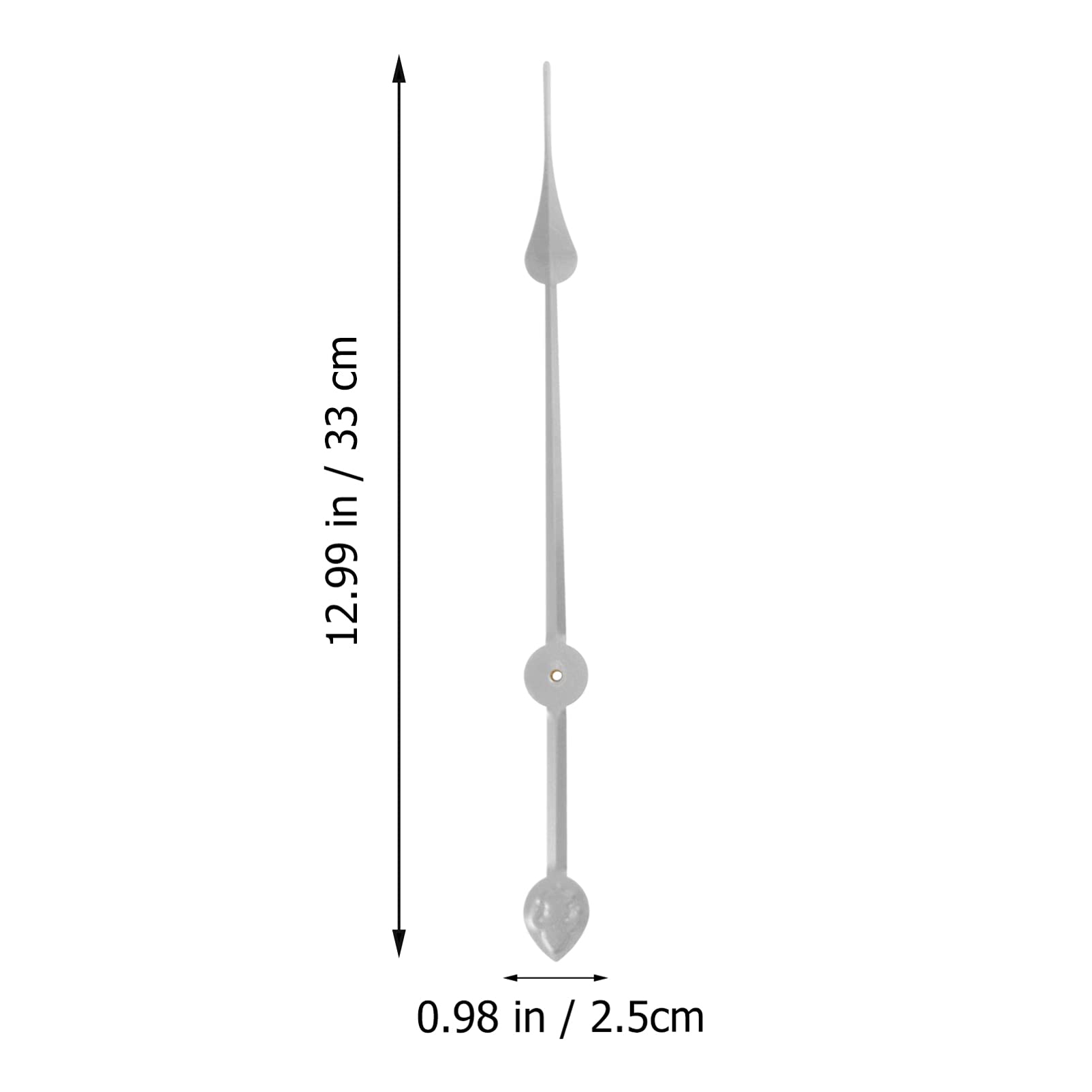 YARDWE 4 Styles Clock Hands Set - Silver Clock Movement Replacement Parts (12.97