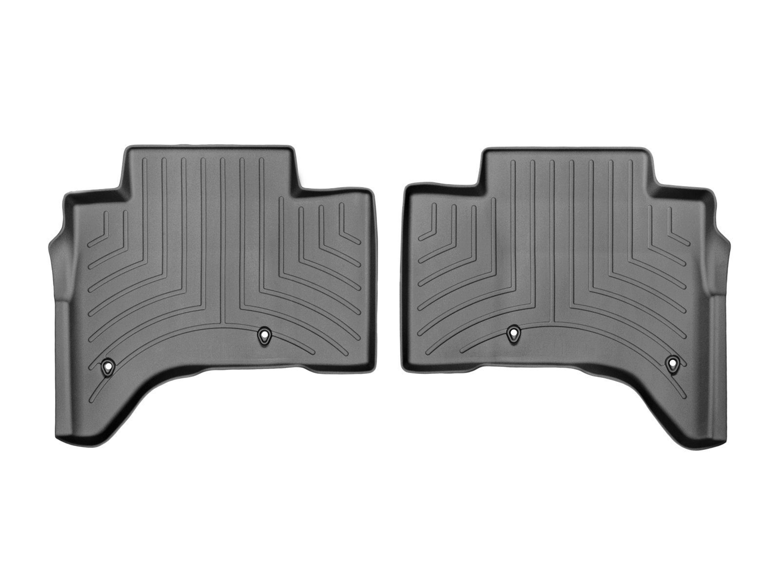 WeatherTech Custom Fit All-Weather Floor Mats for Cars & Trucks - Heavy Duty FloorLiner (Model 444802) - Perfect for Off-Road, Daily Commute & Family Road Trips