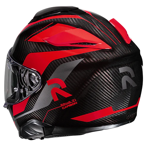 RPHA 71 Carbon Fiber Motorcycle Helmet - Lightweight & Durable Full Face Helmet for Men & Women - DOT & ECE Certified - Ideal for Racing, Street Riding & Commuting