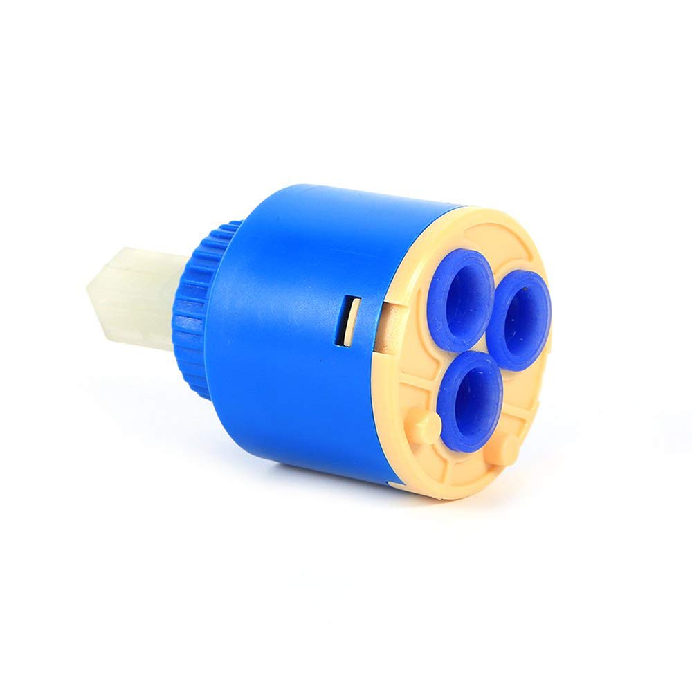 35mm Type A Ceramic Disc Faucet Cartridge Replacement - Durable Water Mixer Tap Control Valve for Kitchen & Bathroom Sink Repair (Fits Most Standard Faucets) - Perfect for Leaky Faucet Fixes and Plumbing Maintenance