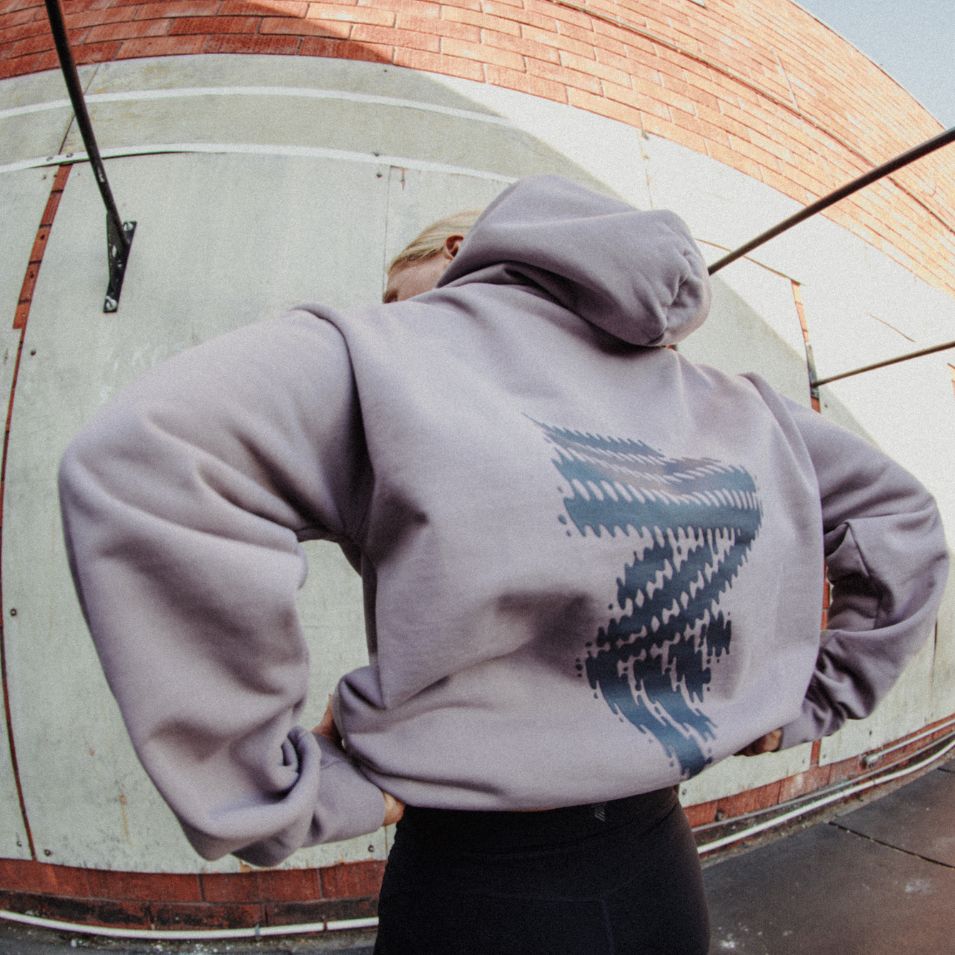 CREW HOODED SWEAT DUSK - Men's Casual Pullover Hoodie for Everyday Wear | Perfect for Gym, Running & Outdoor Activities