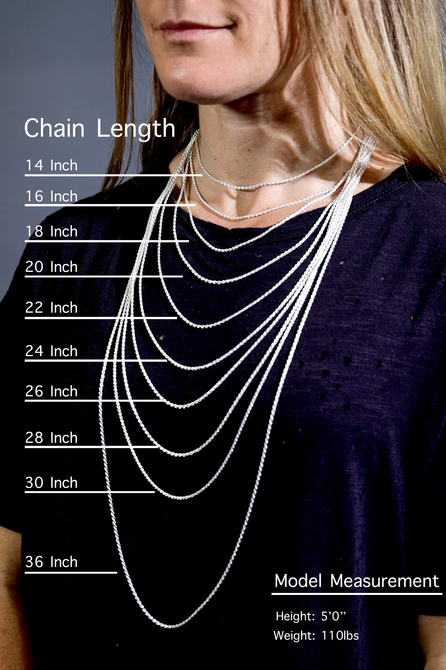 10k Solid Gold Box Chain Necklace for Men & Women - Durable & Hypoallergenic - Perfect for Everyday Wear, Gifts & Special Occasions