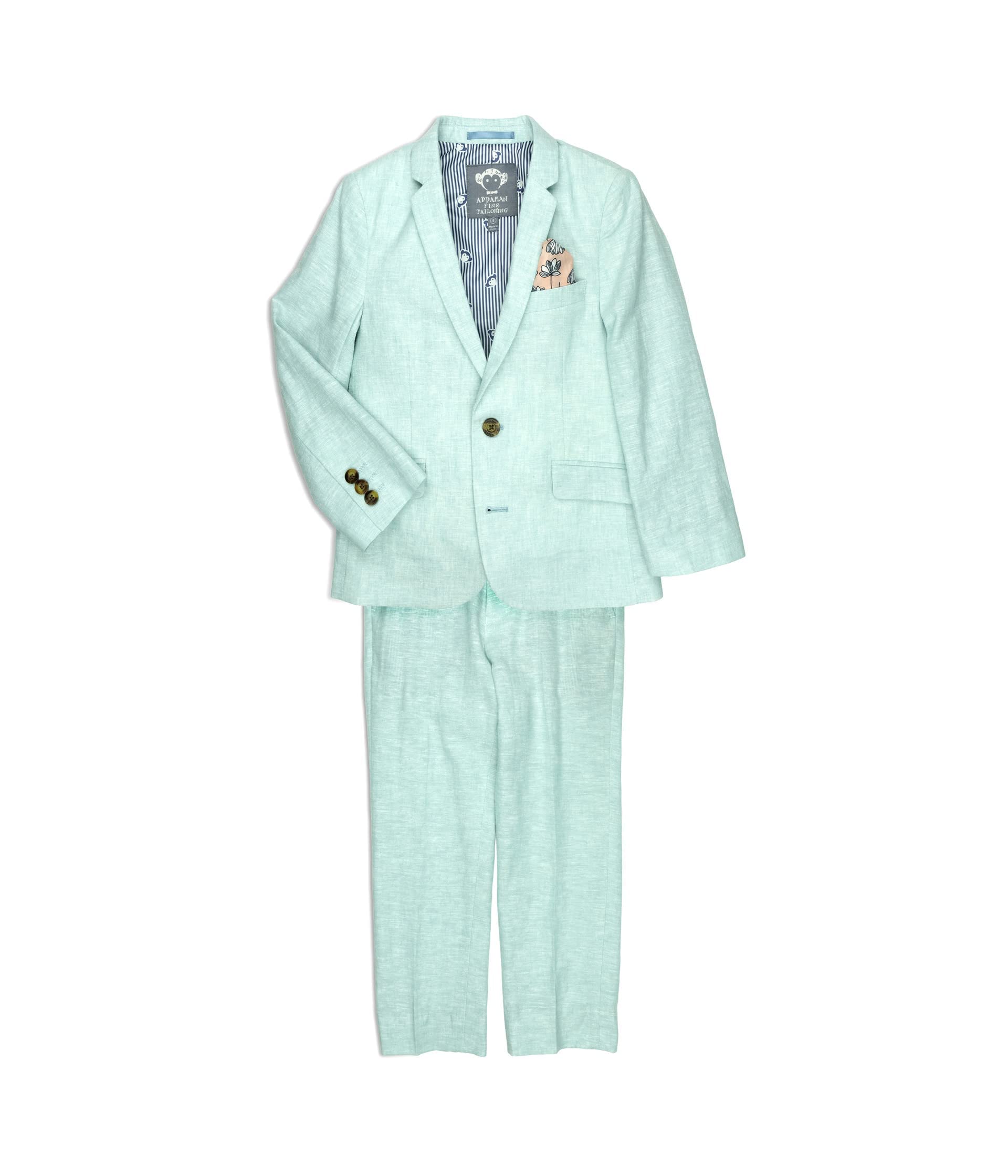 Appaman Boys' Classic Mod Suit Set - 2-Piece Lined Formal Outfit for Toddler & Kids (2T-12) | Perfect for Weddings, Parties & Special Occasions