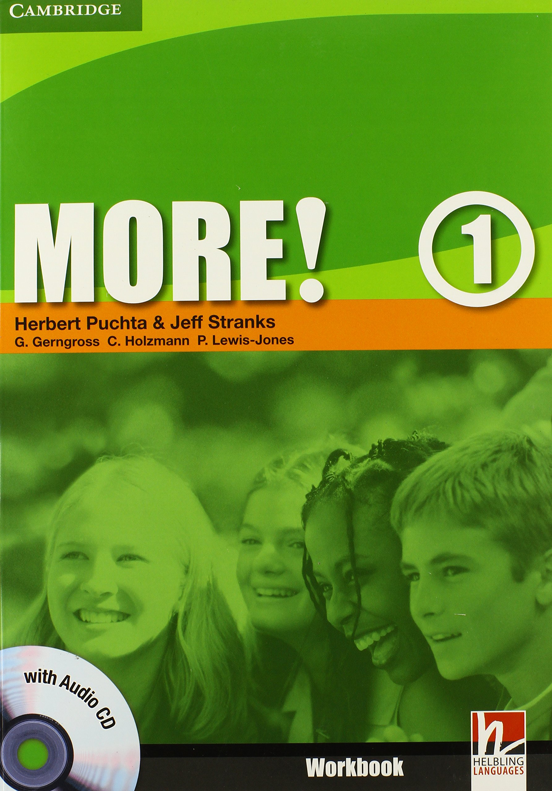 More! Level 1 English Workbook with Audio CD - Perfect for ESL Students & Homeschooling - Practice Listening, Reading & Writing Skills at Home or Classroom