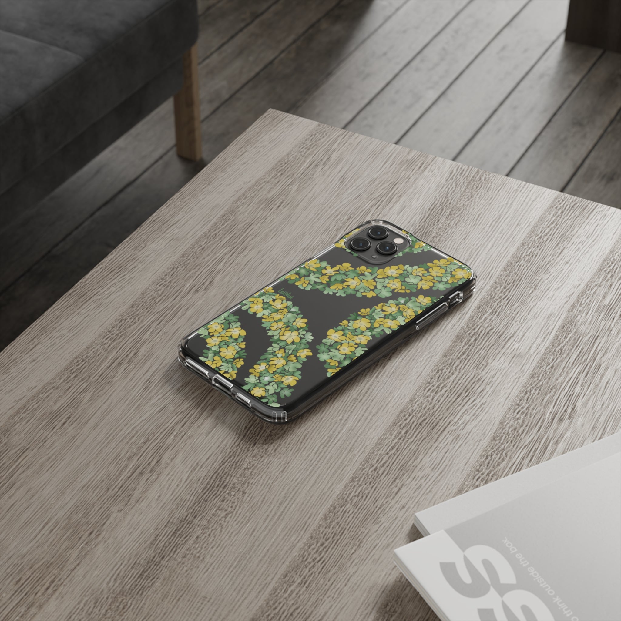 Double Pakalana Clear Phone Case - Slim Protective Cover for iPhone & Samsung - Perfect for Everyday Use & Travel
