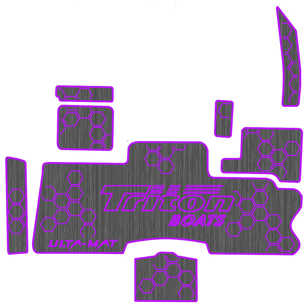 Hennessey Outdoors Ulta Mat - Waterproof Non-Slip Boat Flooring Mat for 2017-2022 Triton TRX20/TRX21 - Perfect for Fishing, Boating & Marine Activities