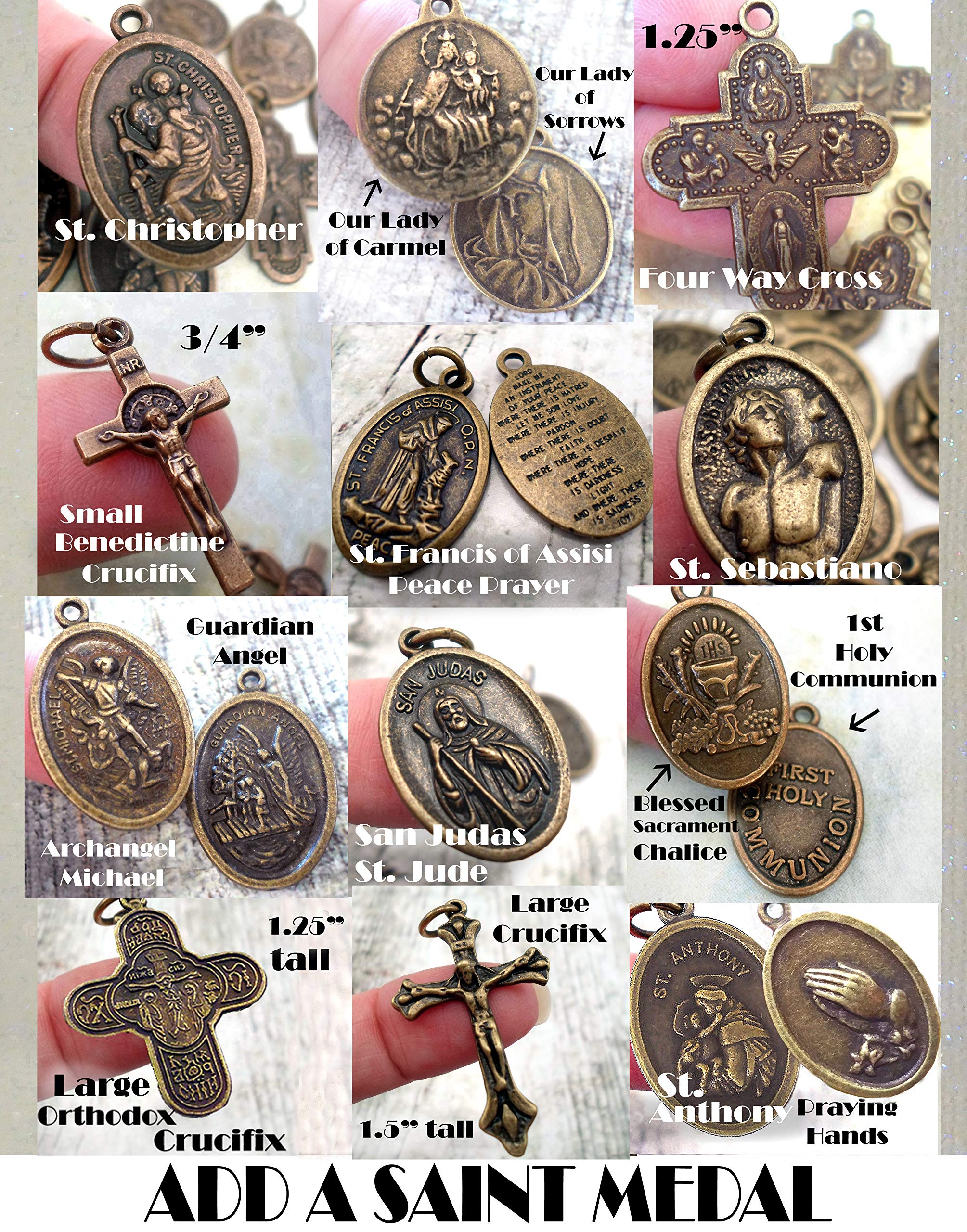 St. Leo The Great Keychain, Necklace & Clip - Catholic Patron Saint Jewelry for Confirmation Gifts - Perfect for Religious Occasions & Daily Faith Reminder